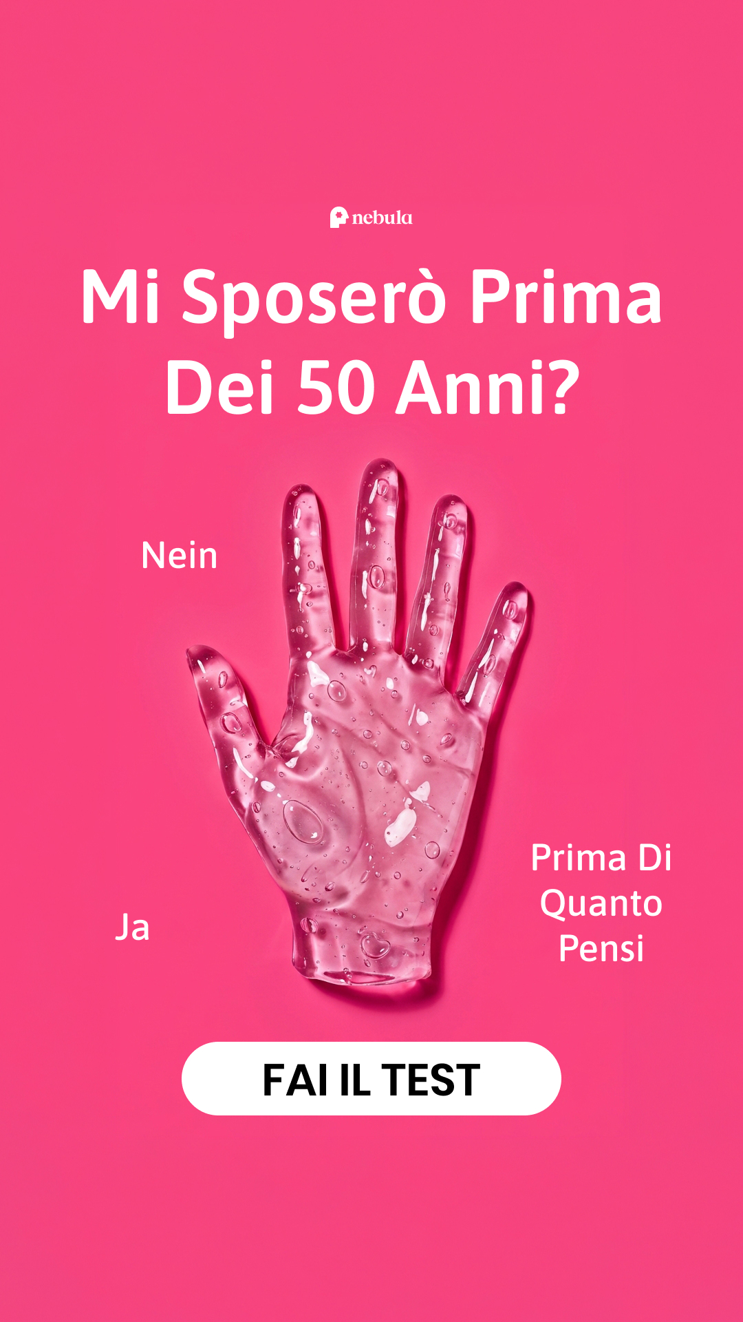 Nebula: Palm Reading Facebook ad