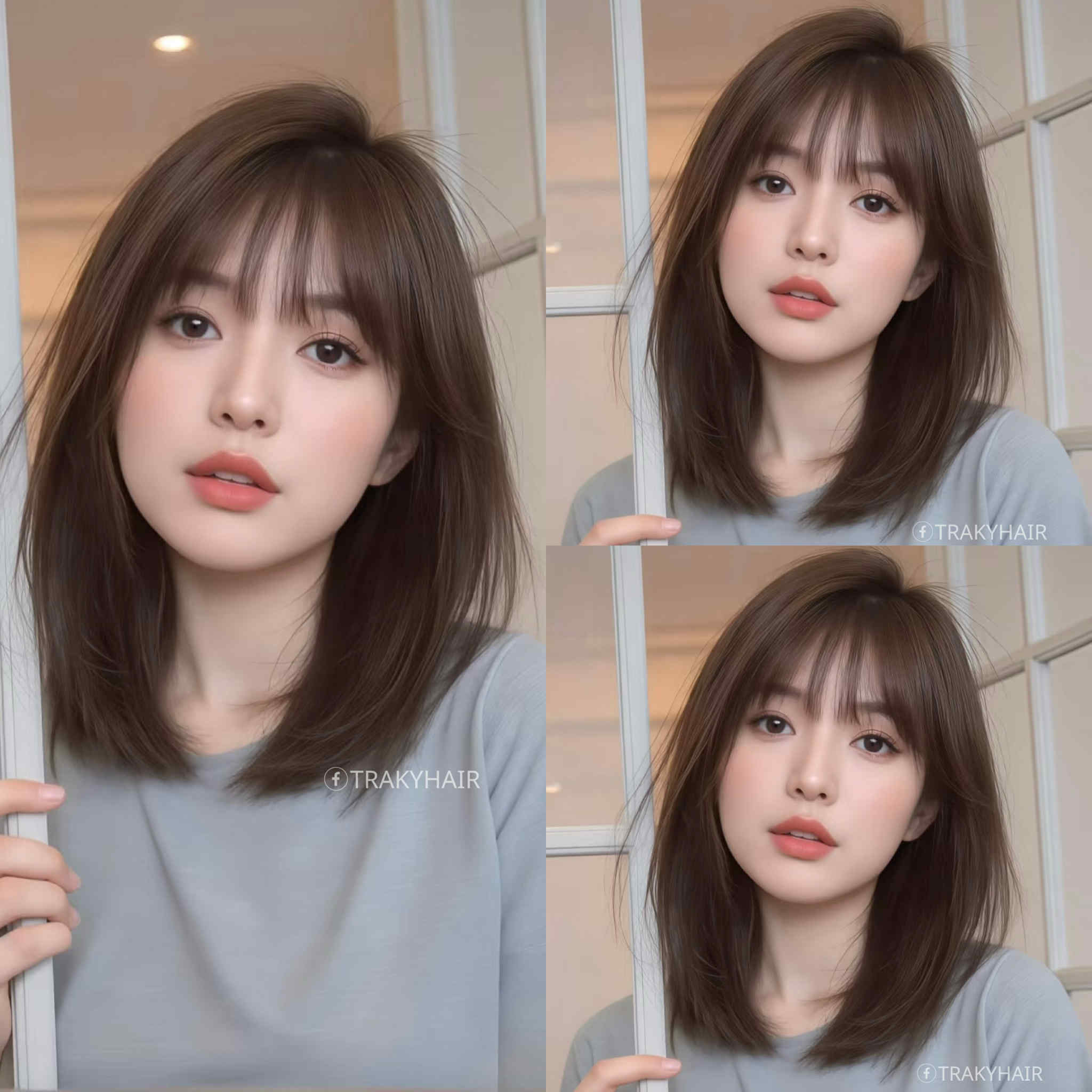 Traky Hair Salon - 289 Phan Đình Phùng TP Đà Lạt Facebook ad: inbox ngay cho Traky để được ưu đãi!
