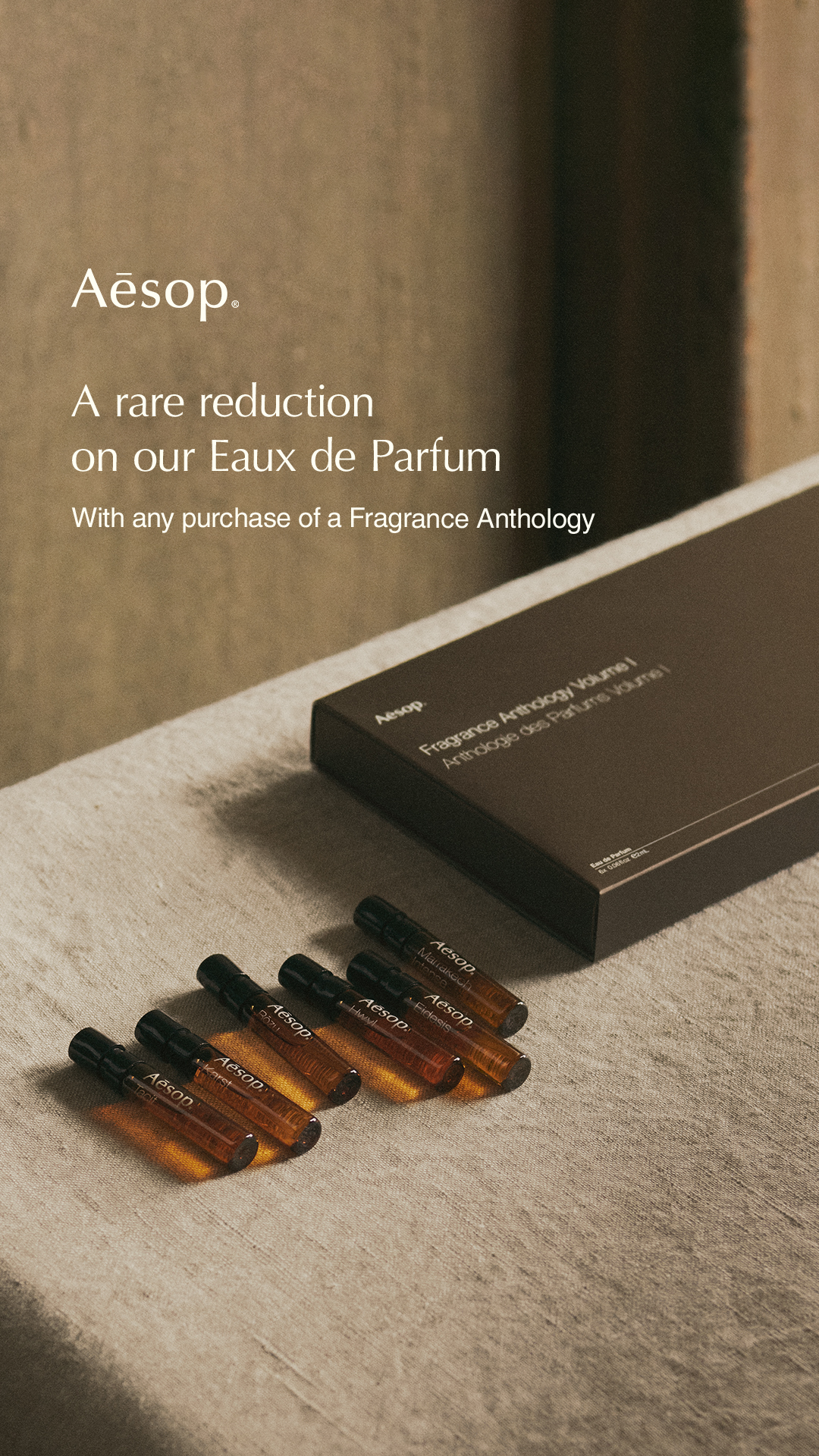 Aesop Facebook ad