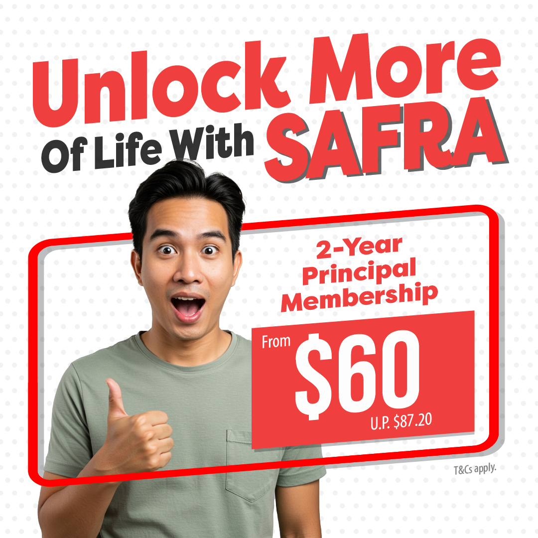 SAFRA Facebook ad: ππππ ππππ ππππ πππ
ππ