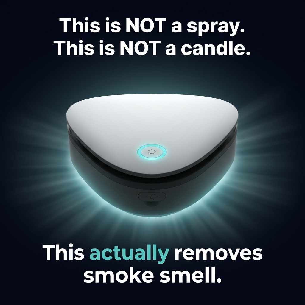 Dr. James Carter Facebook ad: The Smell Disappears in Just 20 Minutes