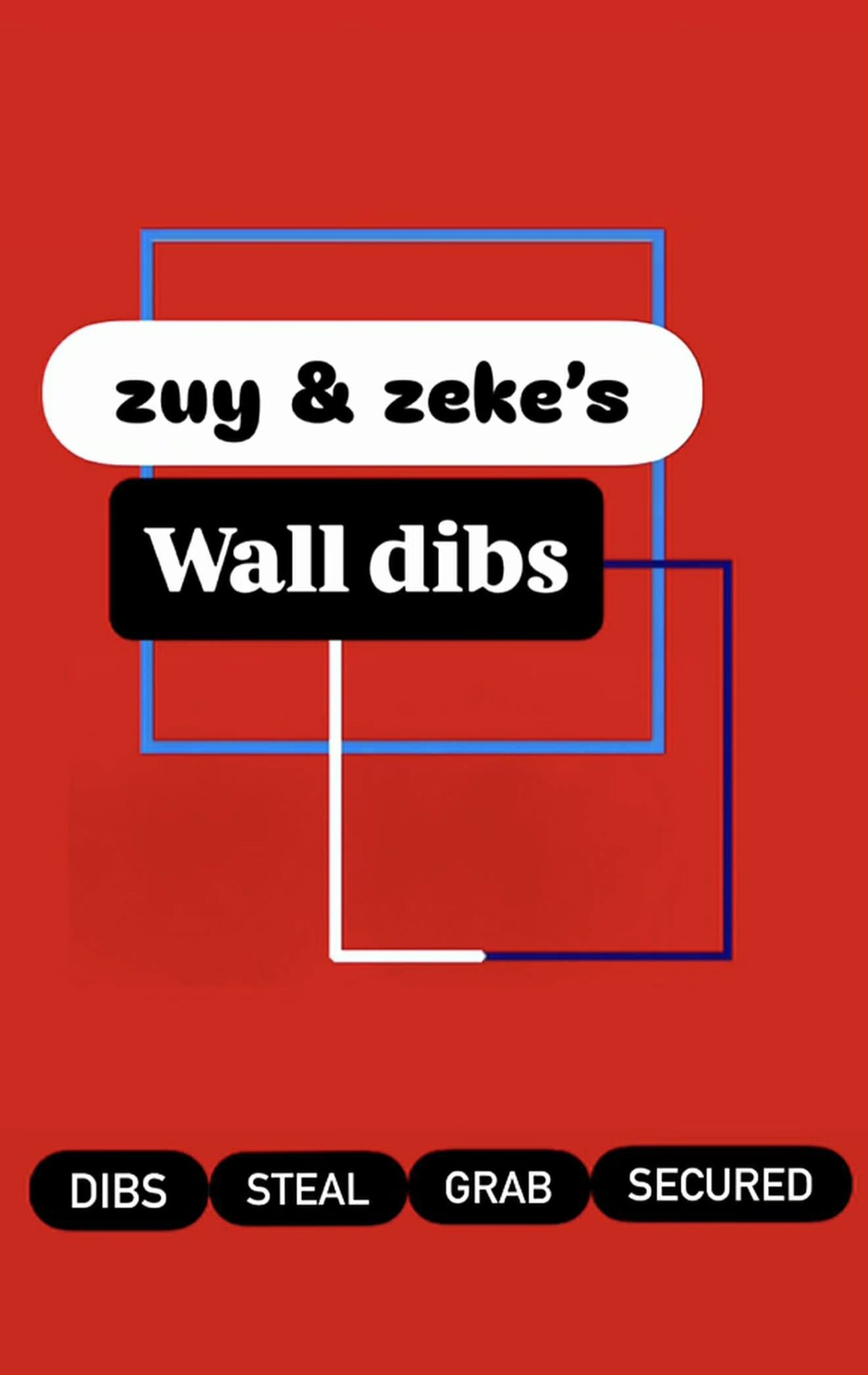 ZUY and ZEKE TOYS Facebook ad: DIBS / STEAL / GRAB / SECURED
