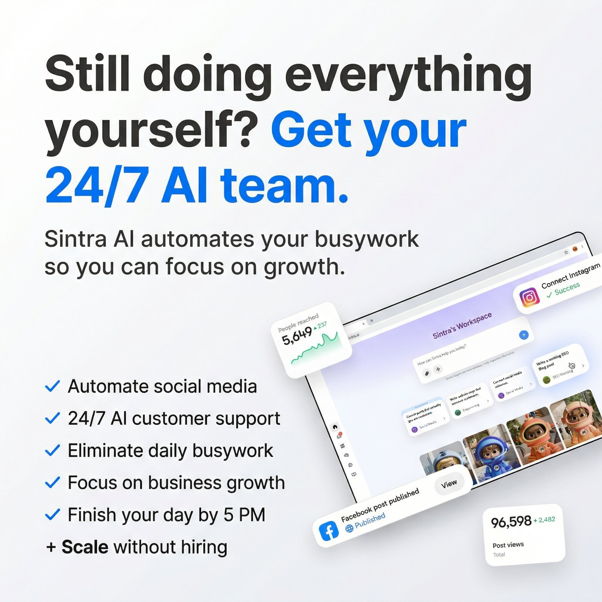 sintra.ai Facebook ad