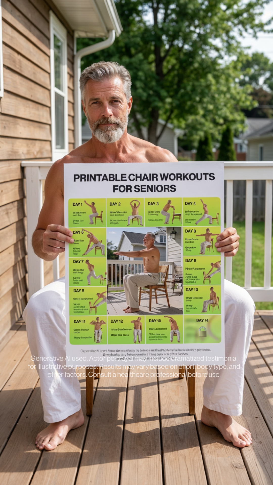 Master Chen Home Workouts Facebook ad