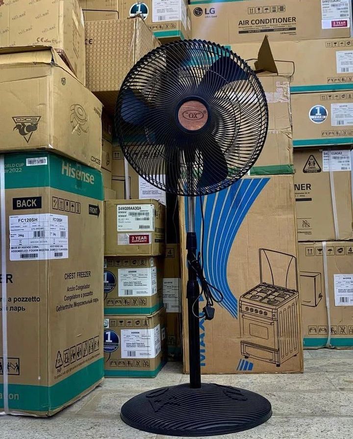 Easy power Facebook ad: OX PLUS 18 PLASTIC STANDING FAN