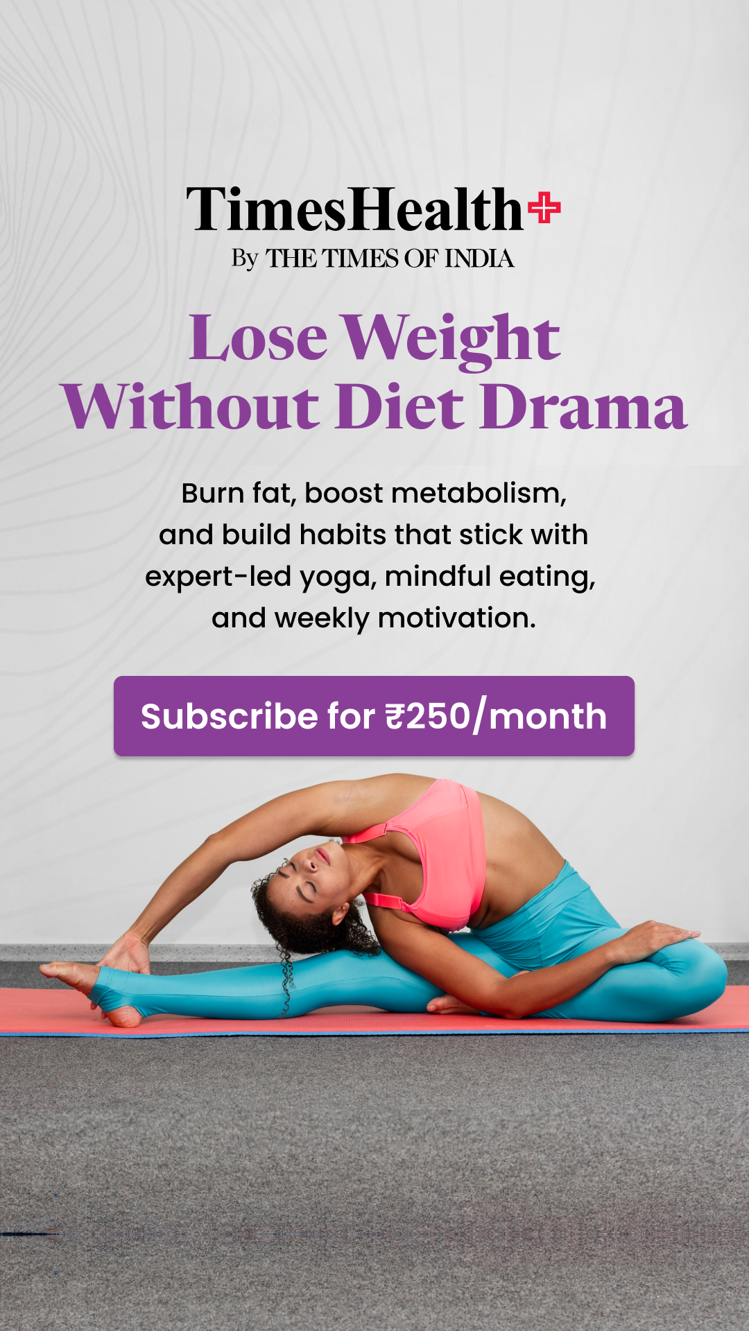 Times Health+ Facebook ad from Apr 1, 2026