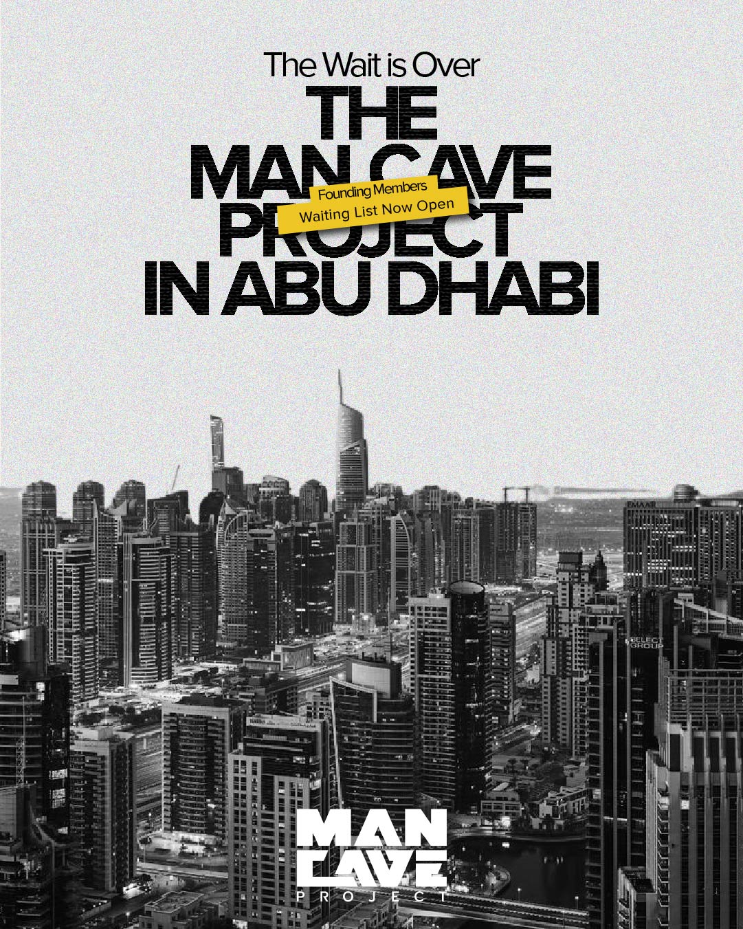 Mancave Project Facebook ad: Build Strength. Brotherhood. Discipline