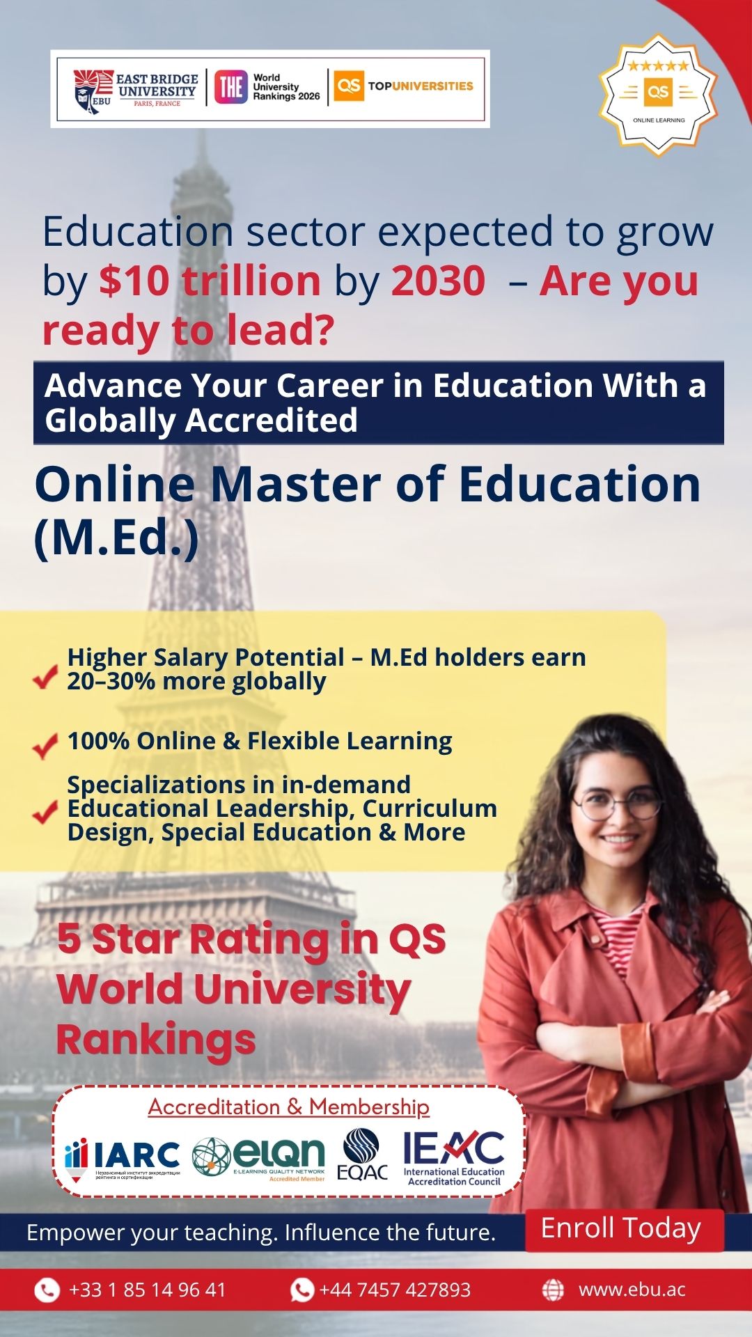East Bridge University Facebook ad