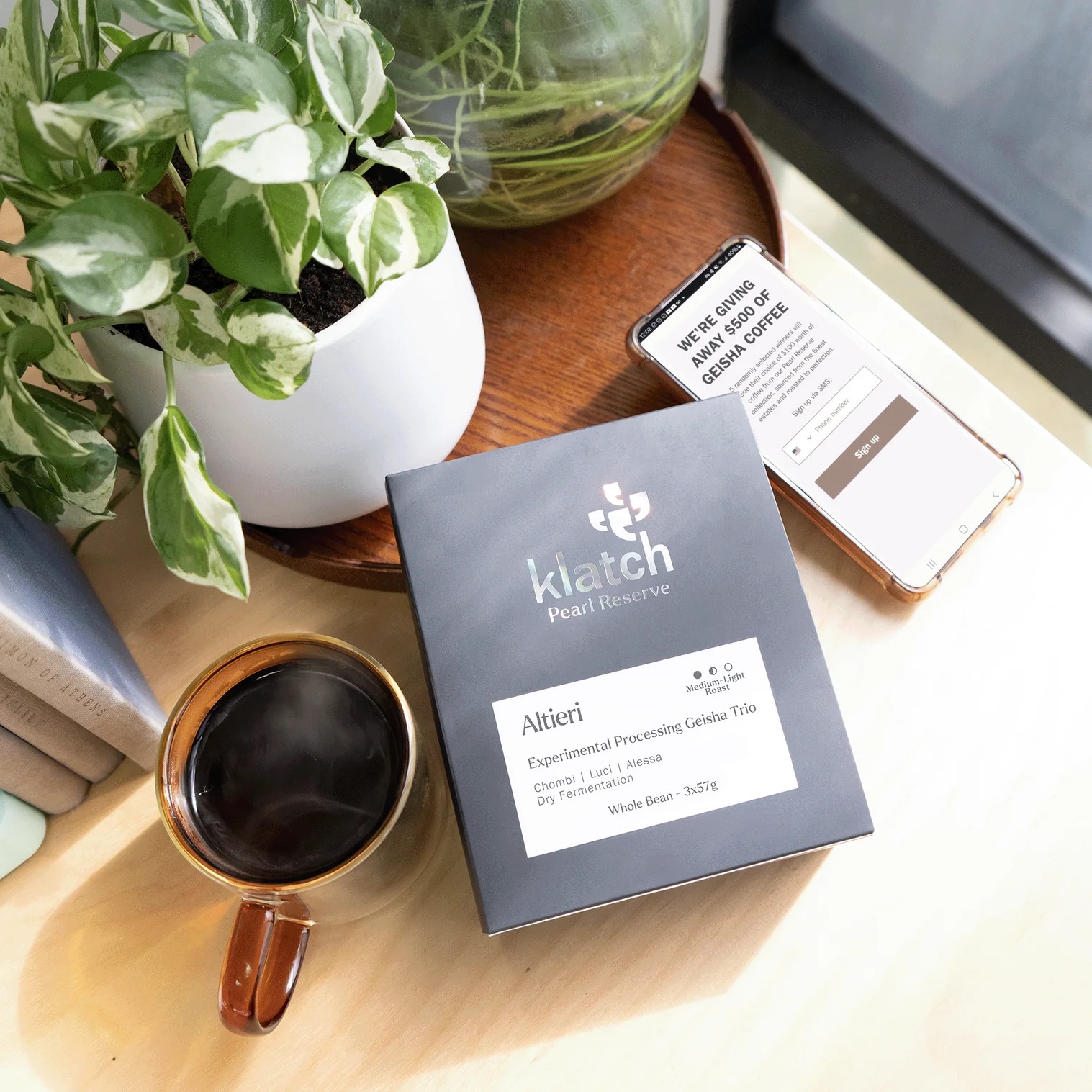 Klatch Coffee Facebook ad