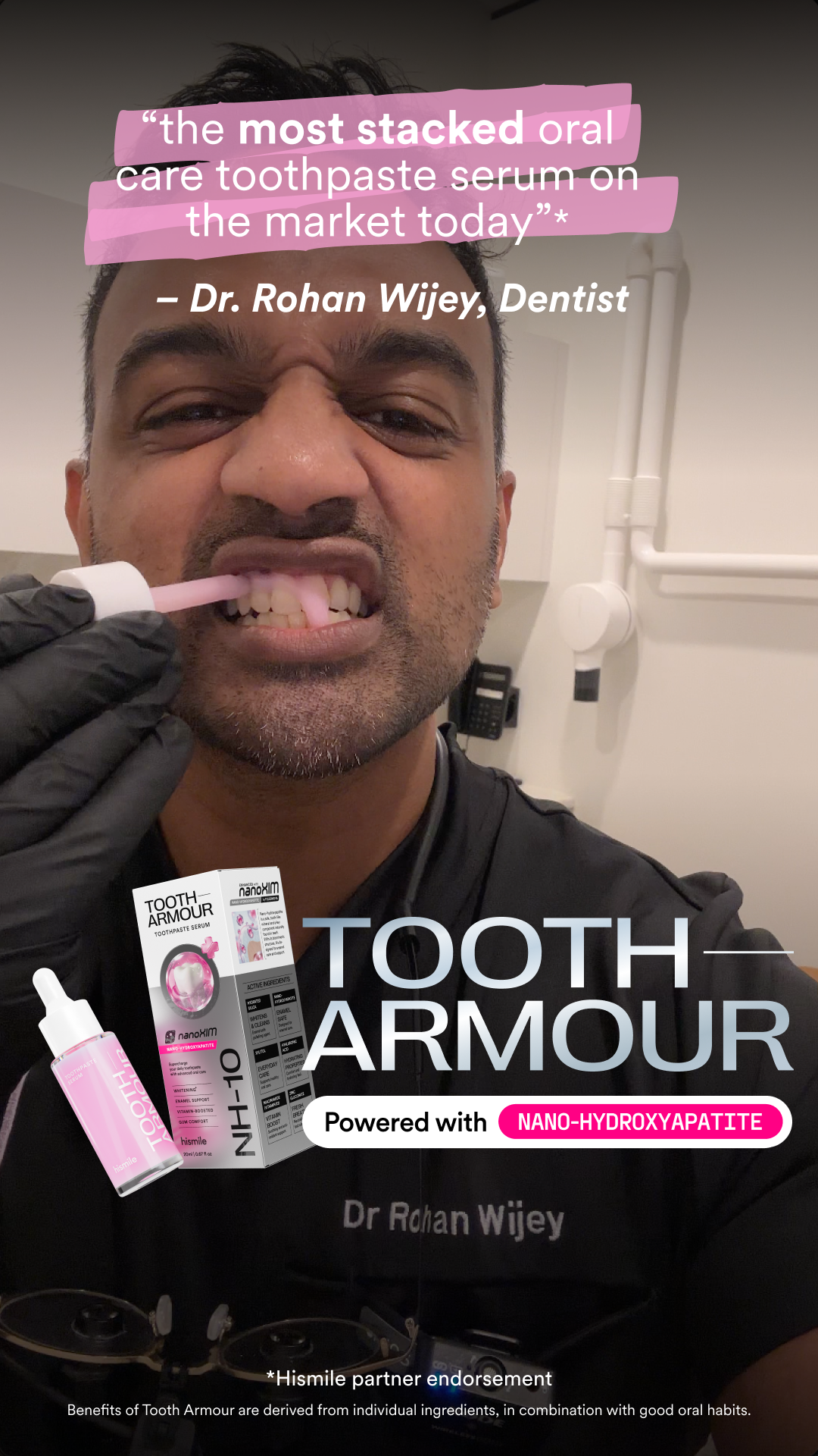 Hismile Facebook ad