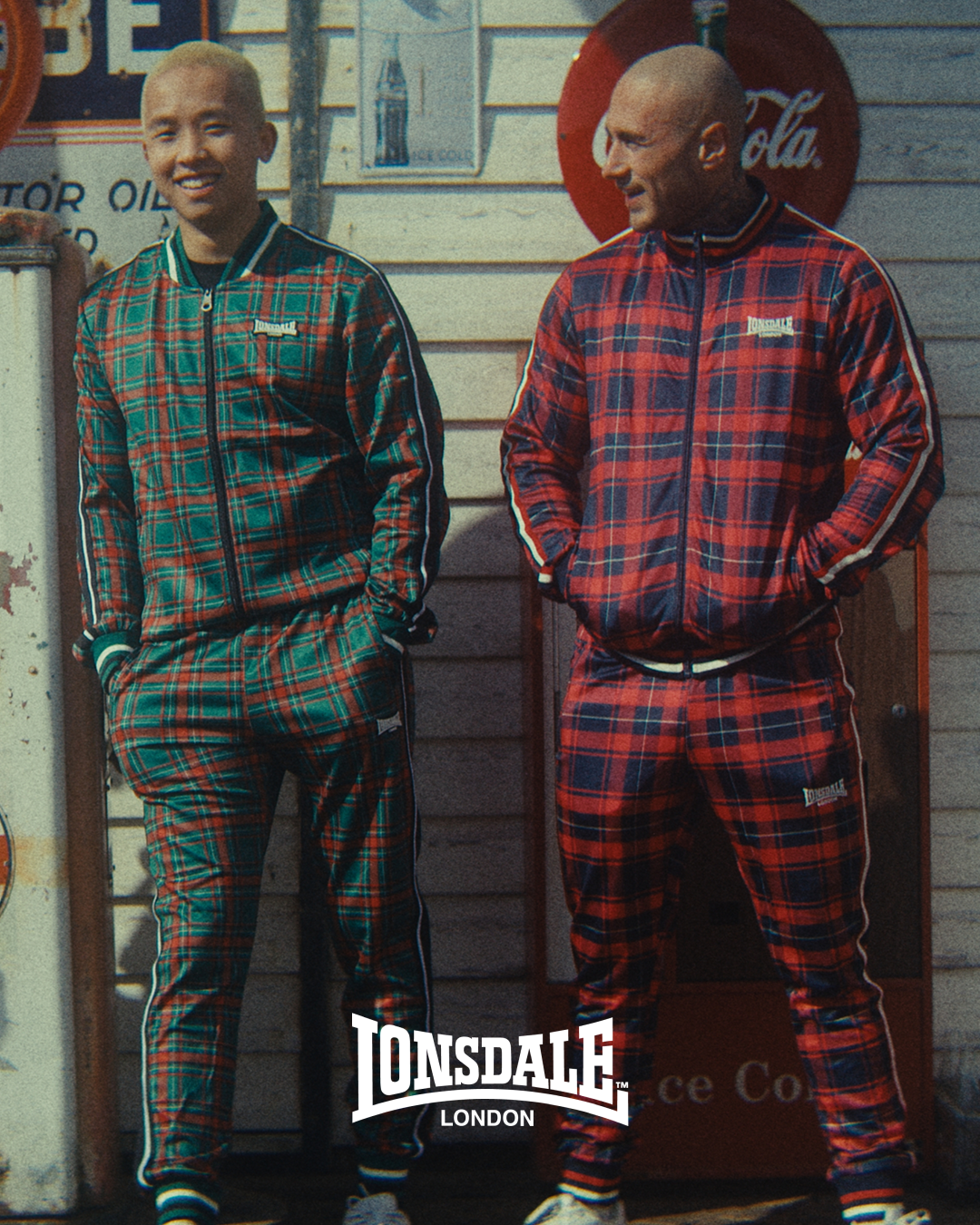 Lonsdale in Europe Facebook ad: Shop the new arrivals.