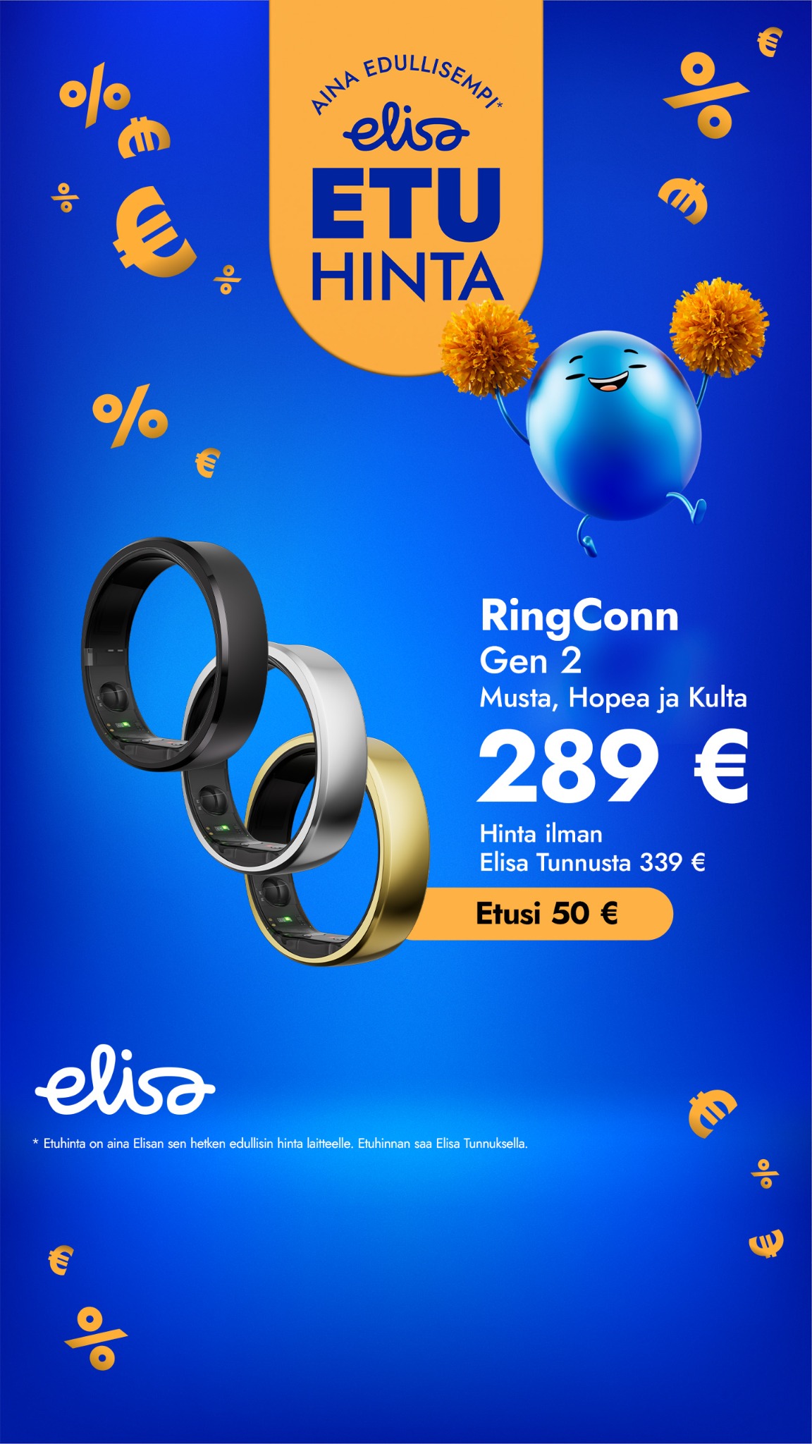 Elisa Facebook ad