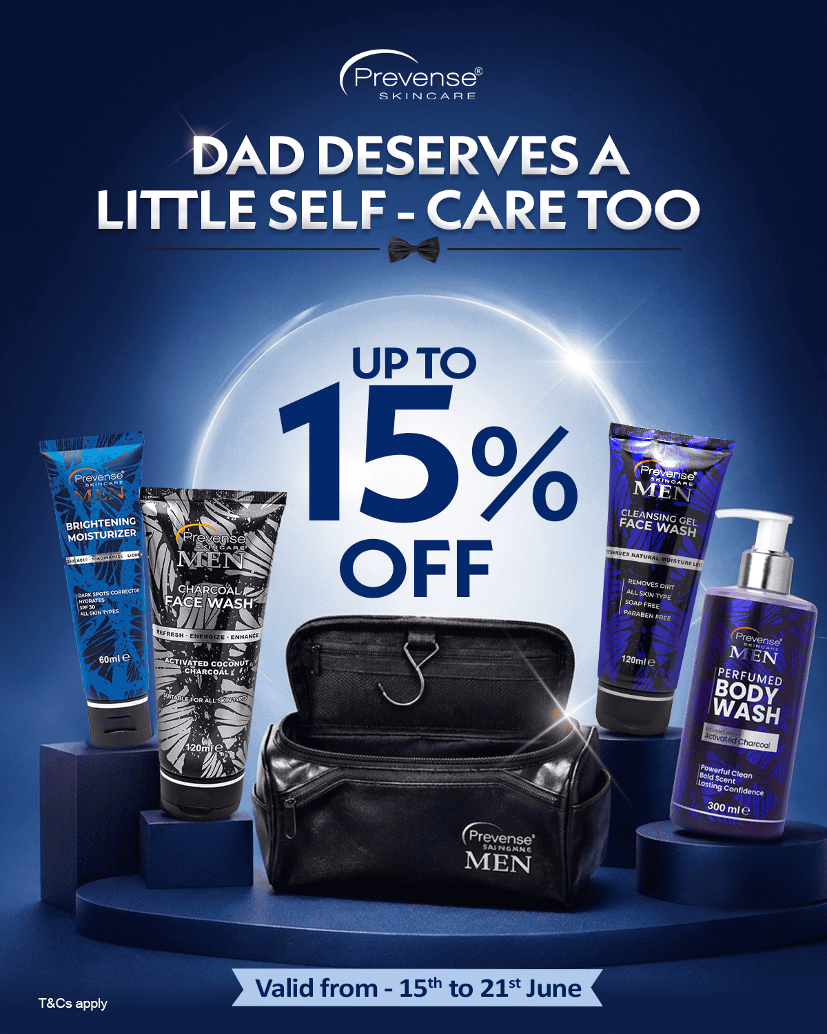Prevense Skincare Facebook ad