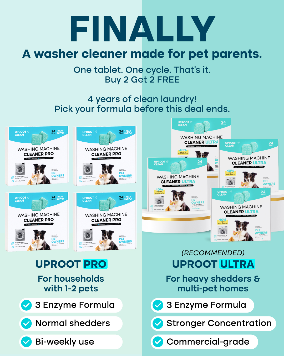 Uproot Clean Facebook ad