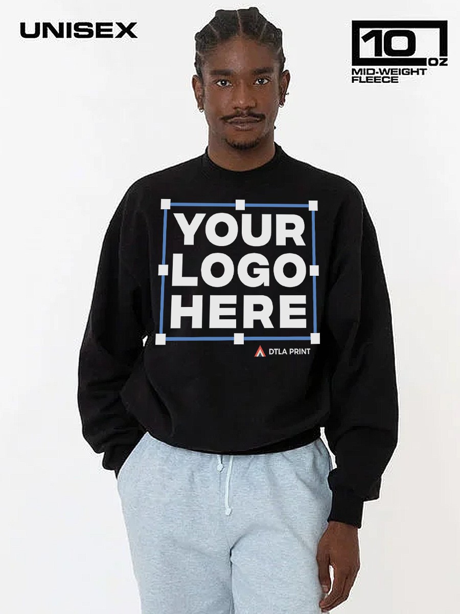 DTLA Print Facebook ad: Premium Boutique Style Custom Merch