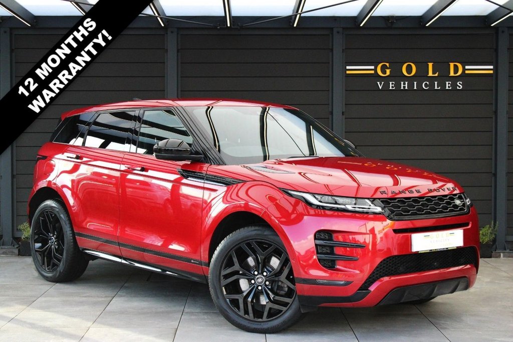 Gold Vehicles Ltd Facebook ad: 2019 Range Rover Evoque P250 MHEV R-Dynamic SE