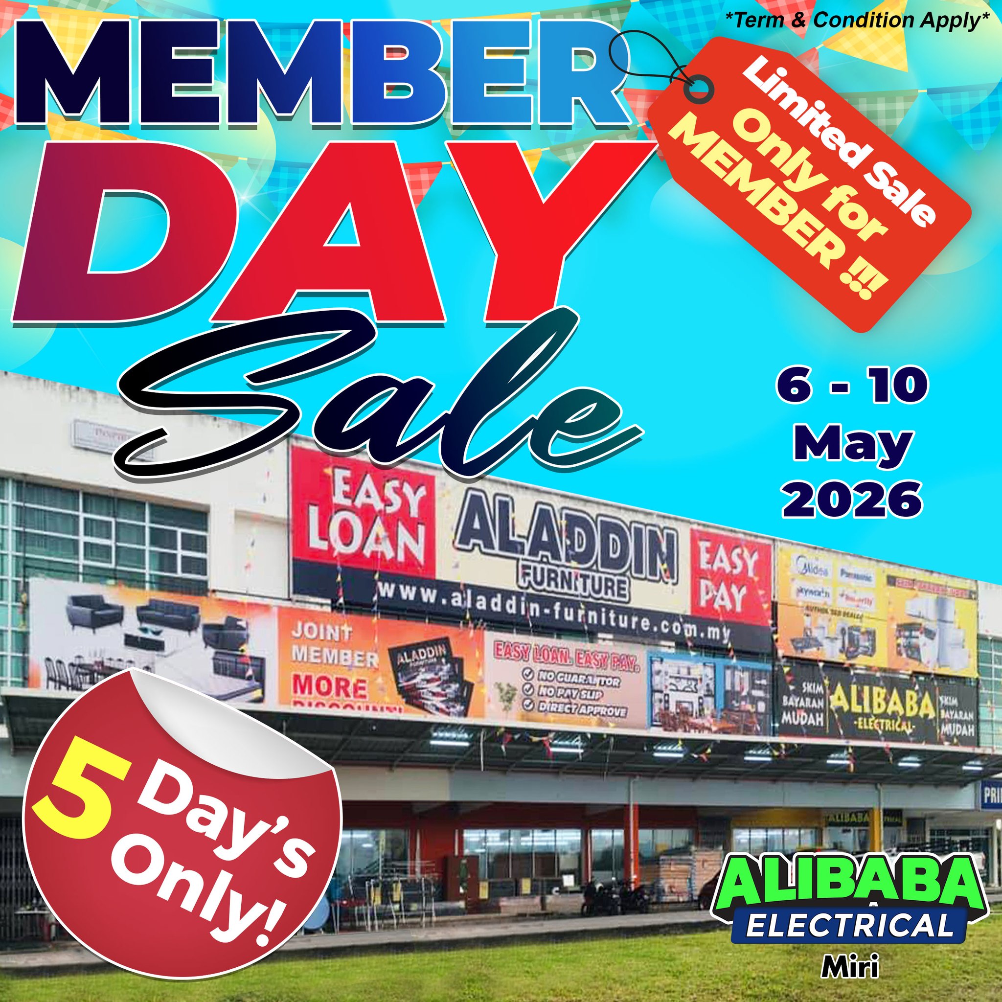 Alibaba Electrical-Miri, pujut 7 Facebook ad