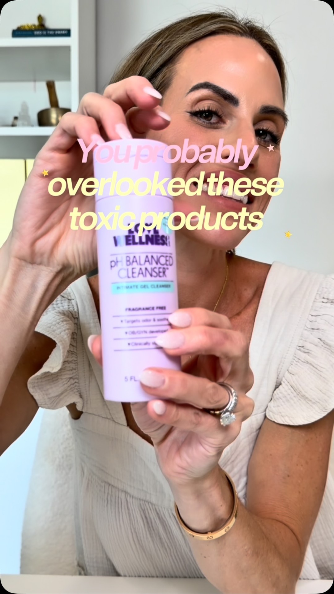 Love Wellness Facebook ad: Ladies! Don’t overlook the most delicate area of…
