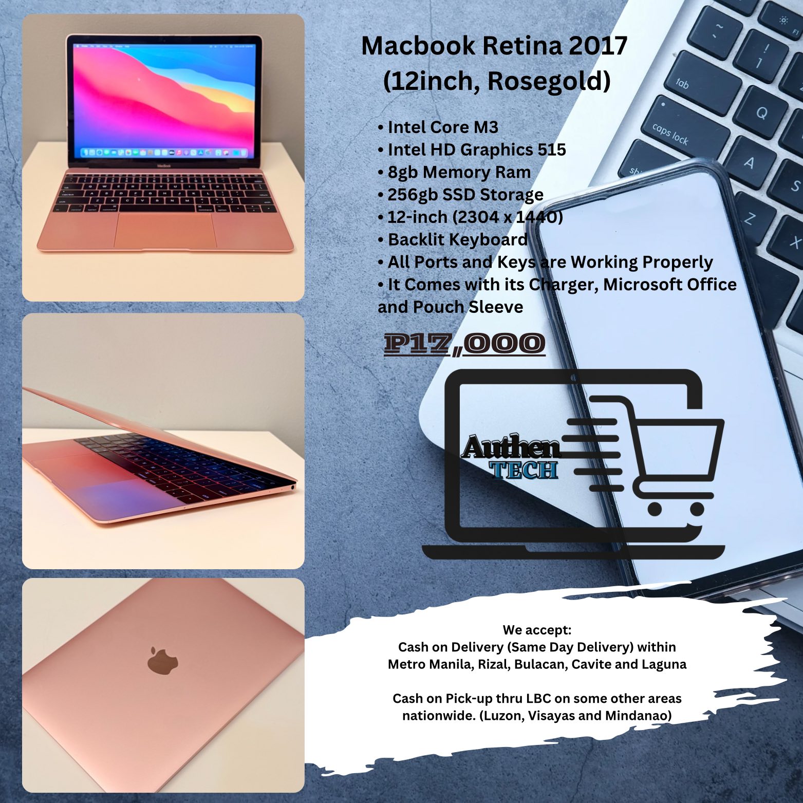 AuthenTECH Gadgets Facebook ad: 5 SIGNS YOU SHOULD BUY FROM AUTHENTECH GADGET