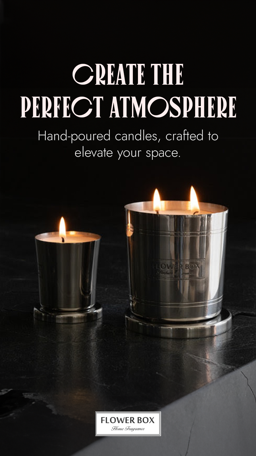 Flower Box Home Fragrance Facebook ad from Mar 13, 2026