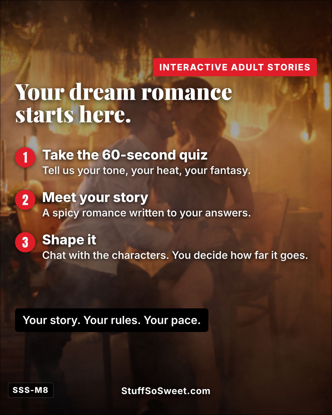 Stuff So Sweet Facebook ad: Your Dream Romance Starts Here