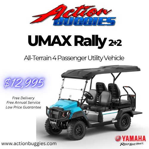 Action Buggies South Facebook ad: Meet the UMAX Rally 2+2