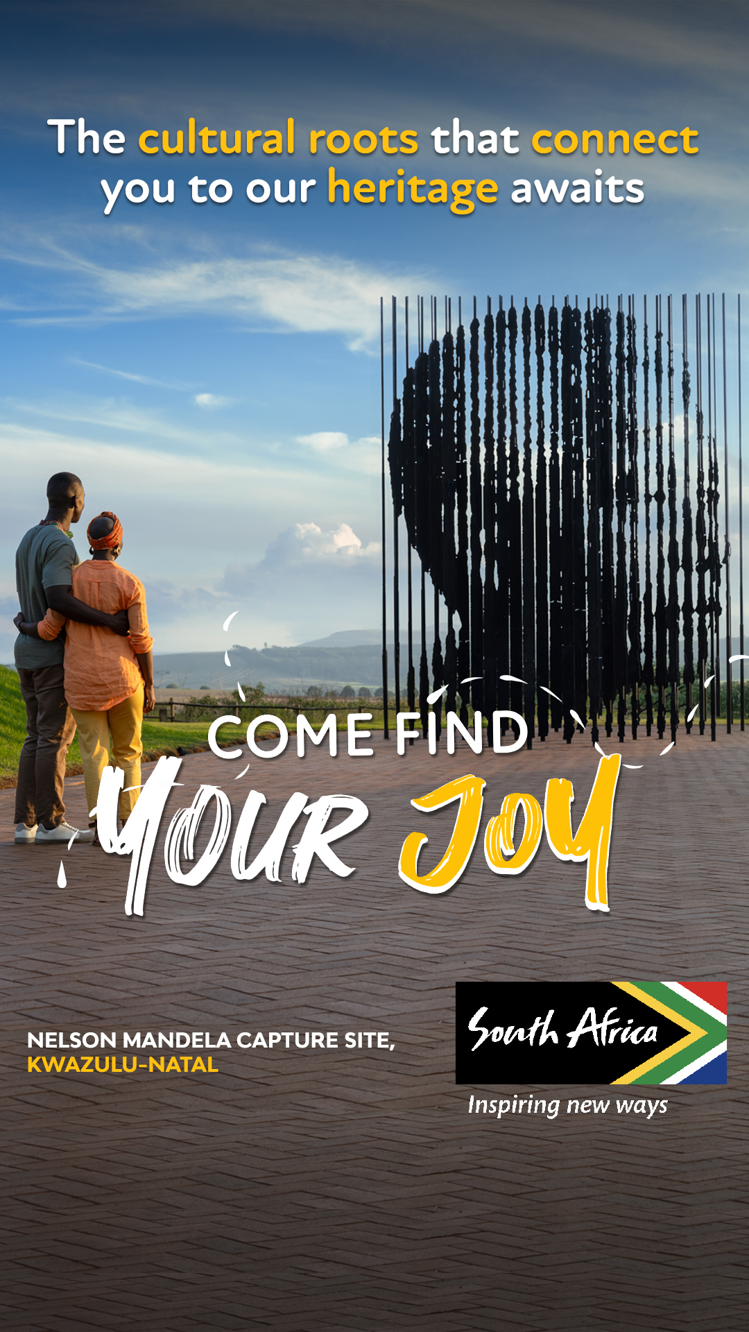 Visit South Africa India Facebook ad