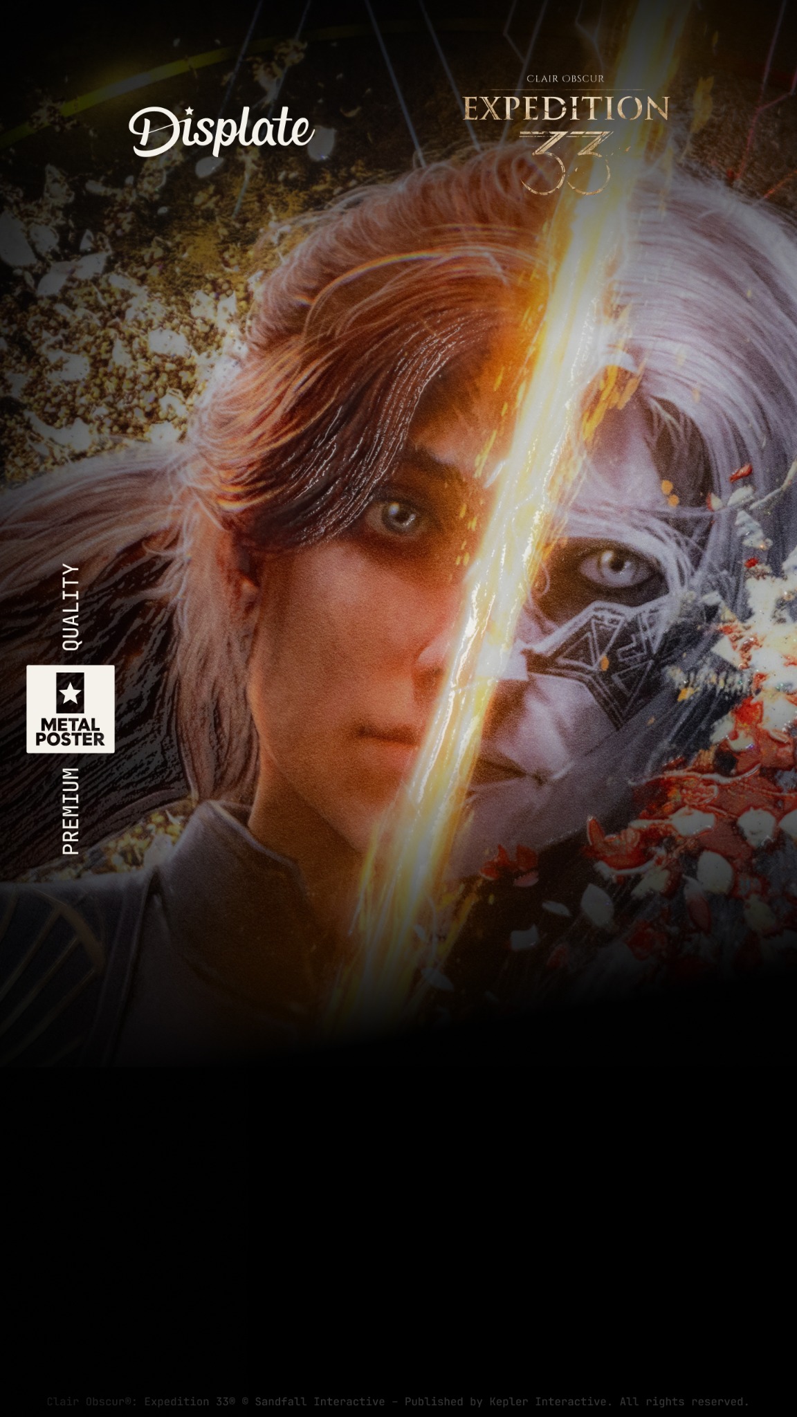 Displate Facebook ad