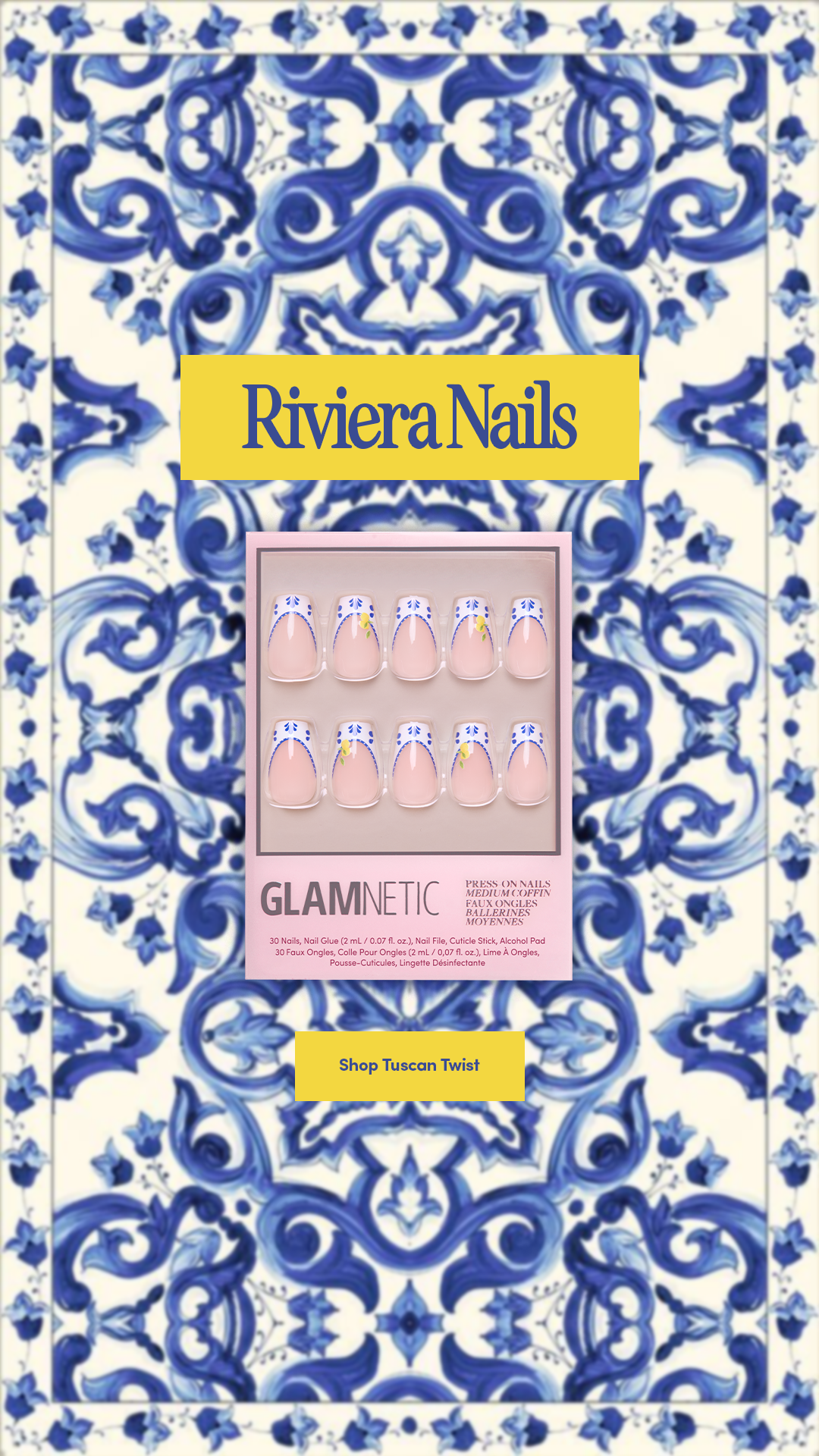 Glamnetic Facebook ad