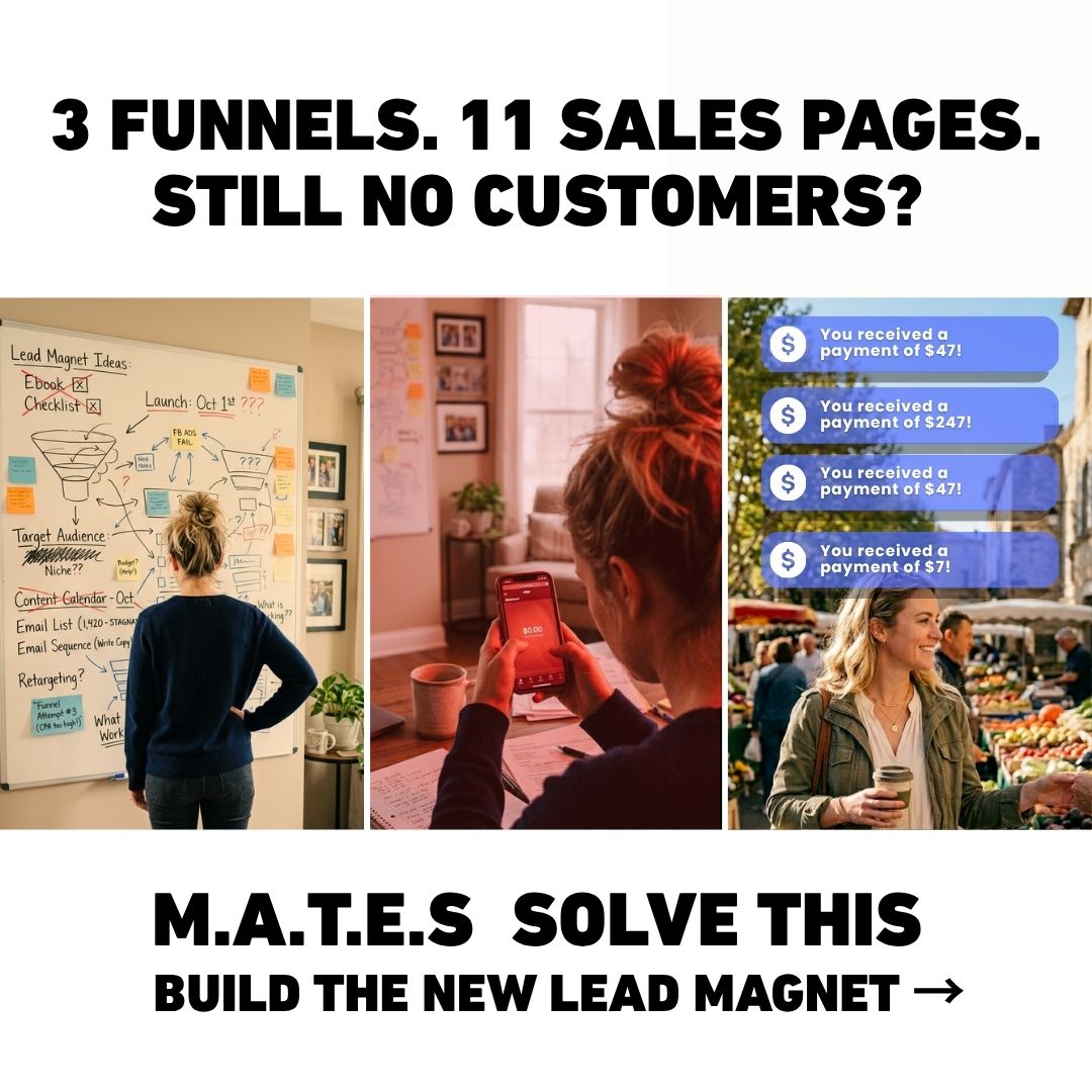 Vessel Business Facebook ad: The New Lead Magnet Template
