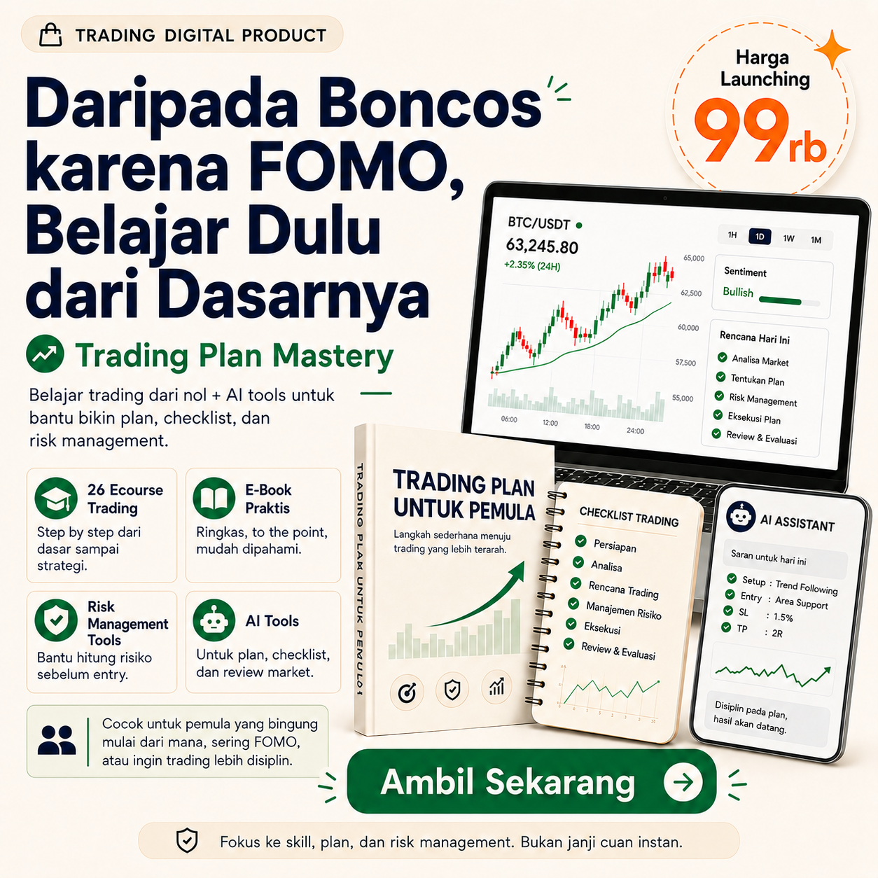 Kichiro Digital Facebook ad: Daripada Boncos karena FOMO, Belajar Dulu dari Dasarnya