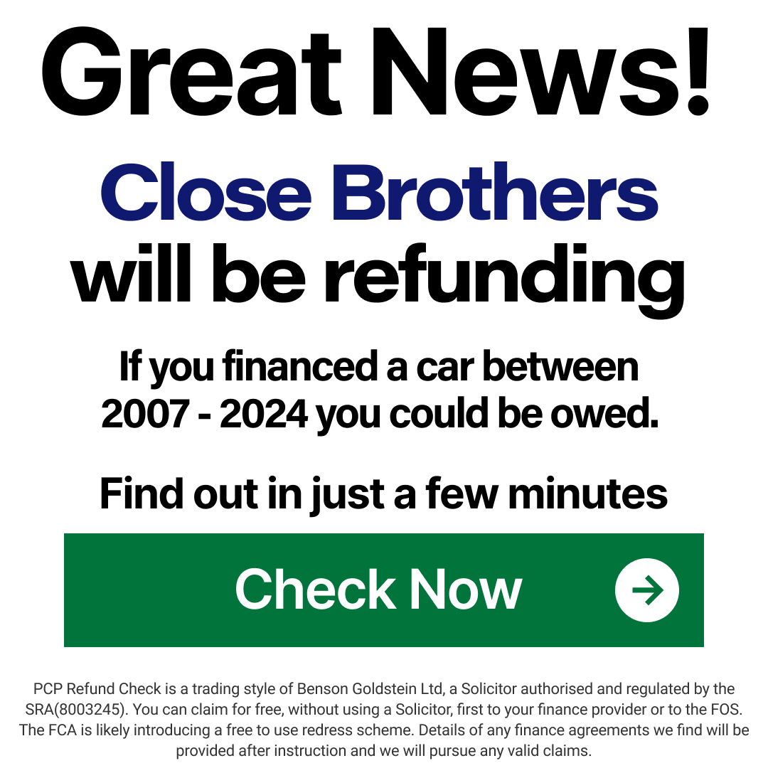 PCP Refund Check Facebook ad