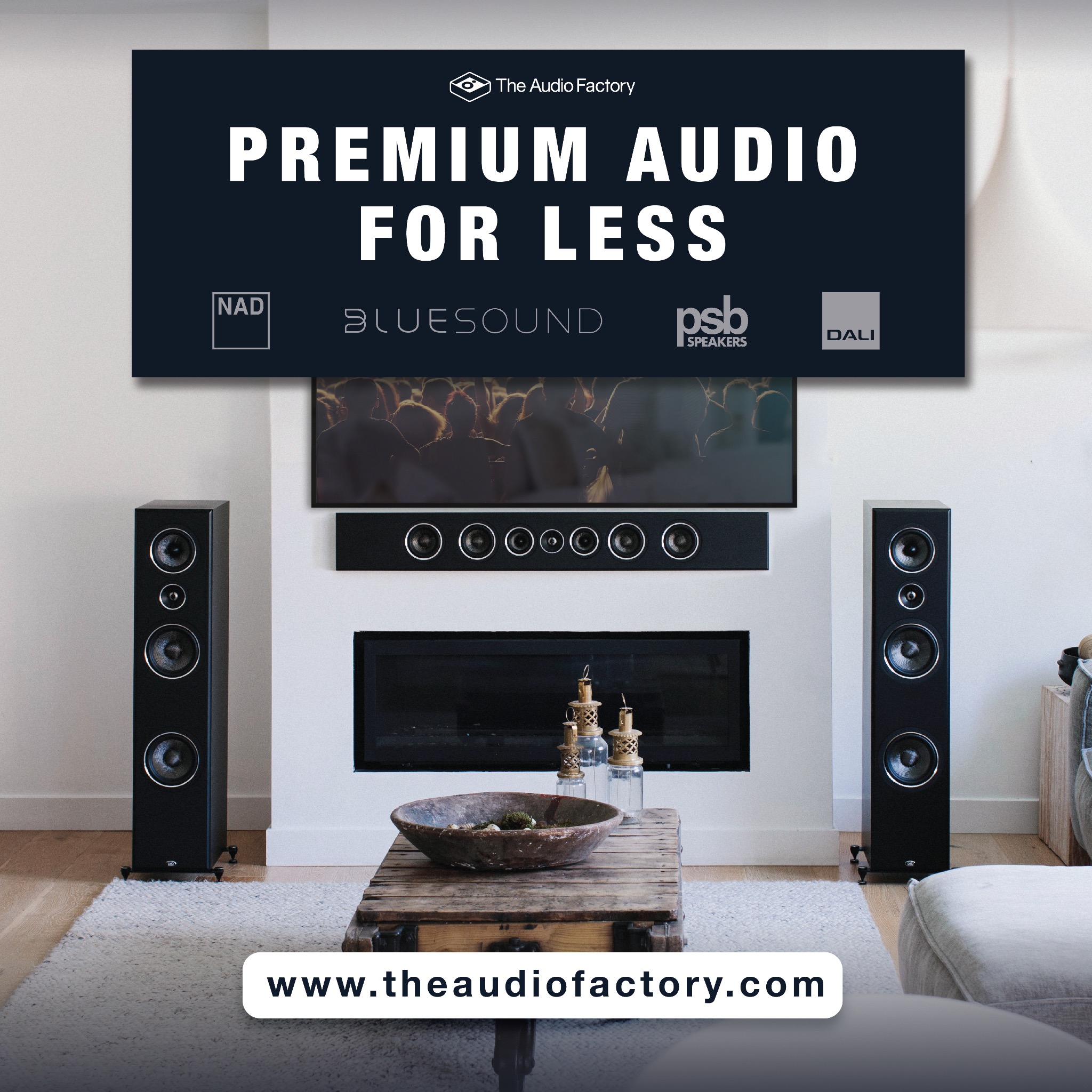 The Audio Factory Facebook ad from May 29, 2026