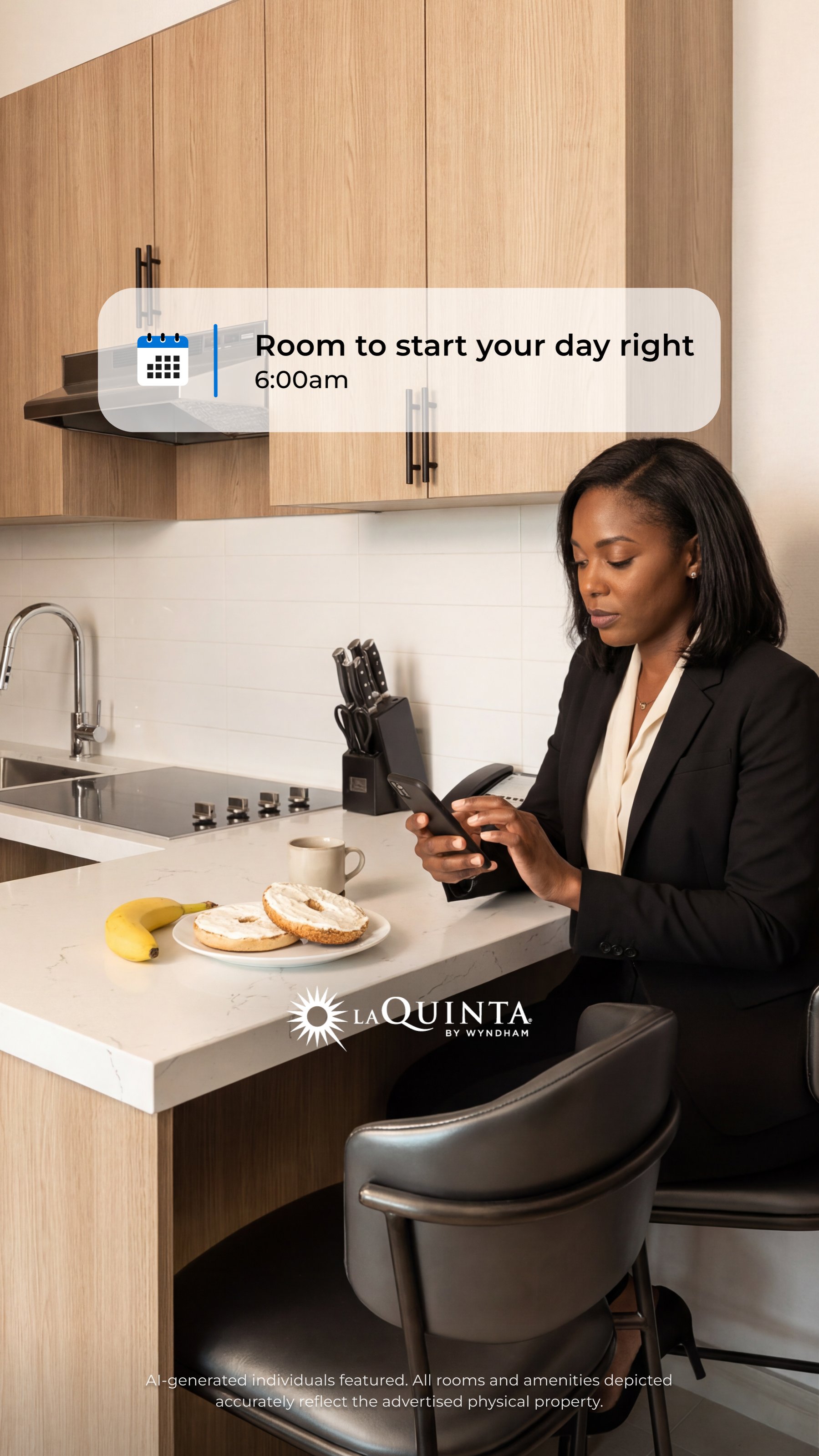 Wyndham Hotels & Resorts Facebook ad: Room for work-trip you