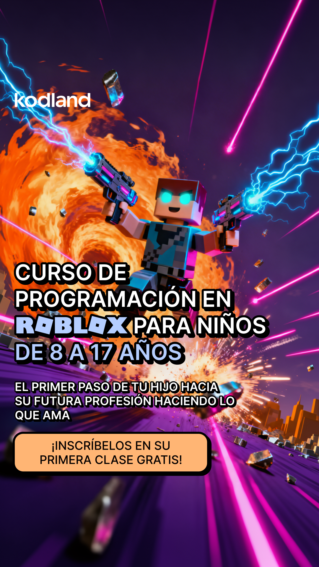 Kodland Latinoamérica Facebook ad