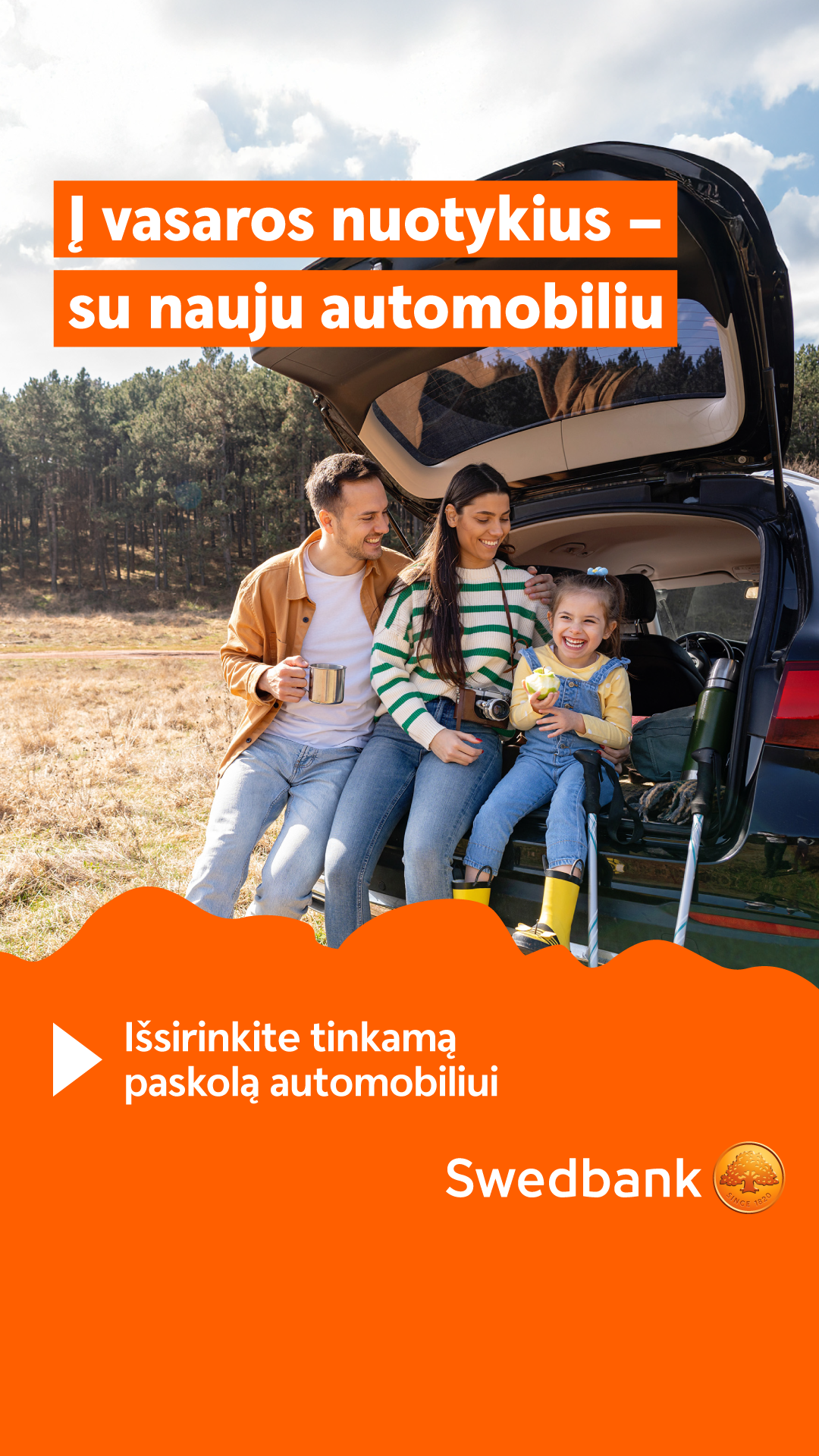 Swedbank Lietuvoje Facebook ad