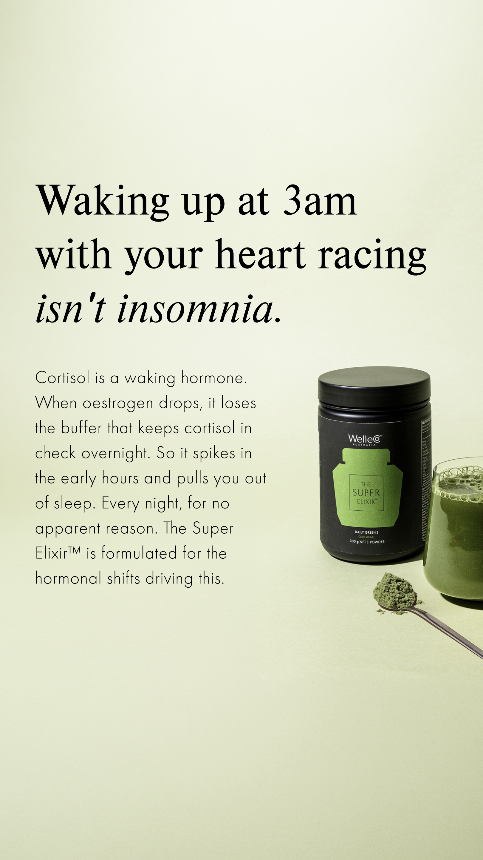 WelleCo Facebook ad