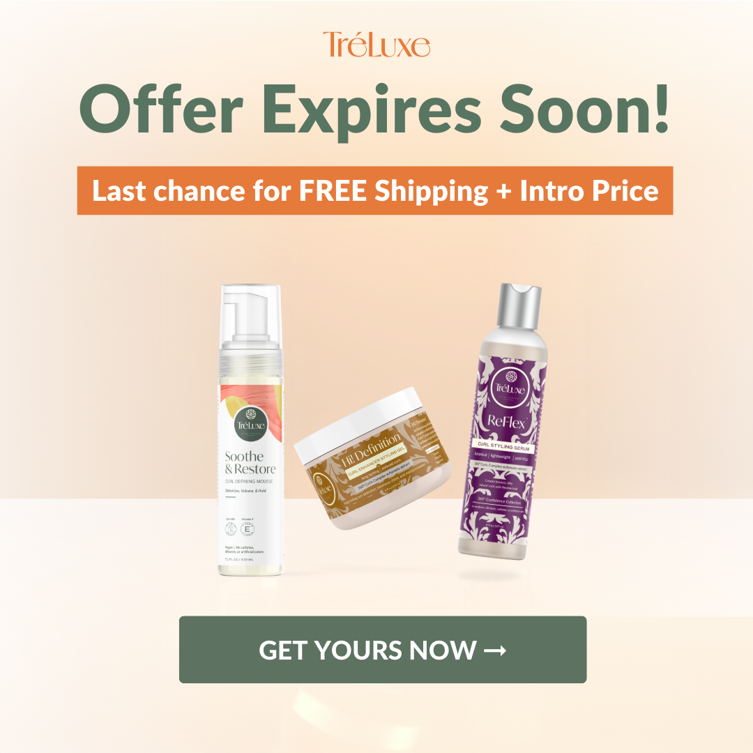 TréLuxe Hair Care Facebook ad