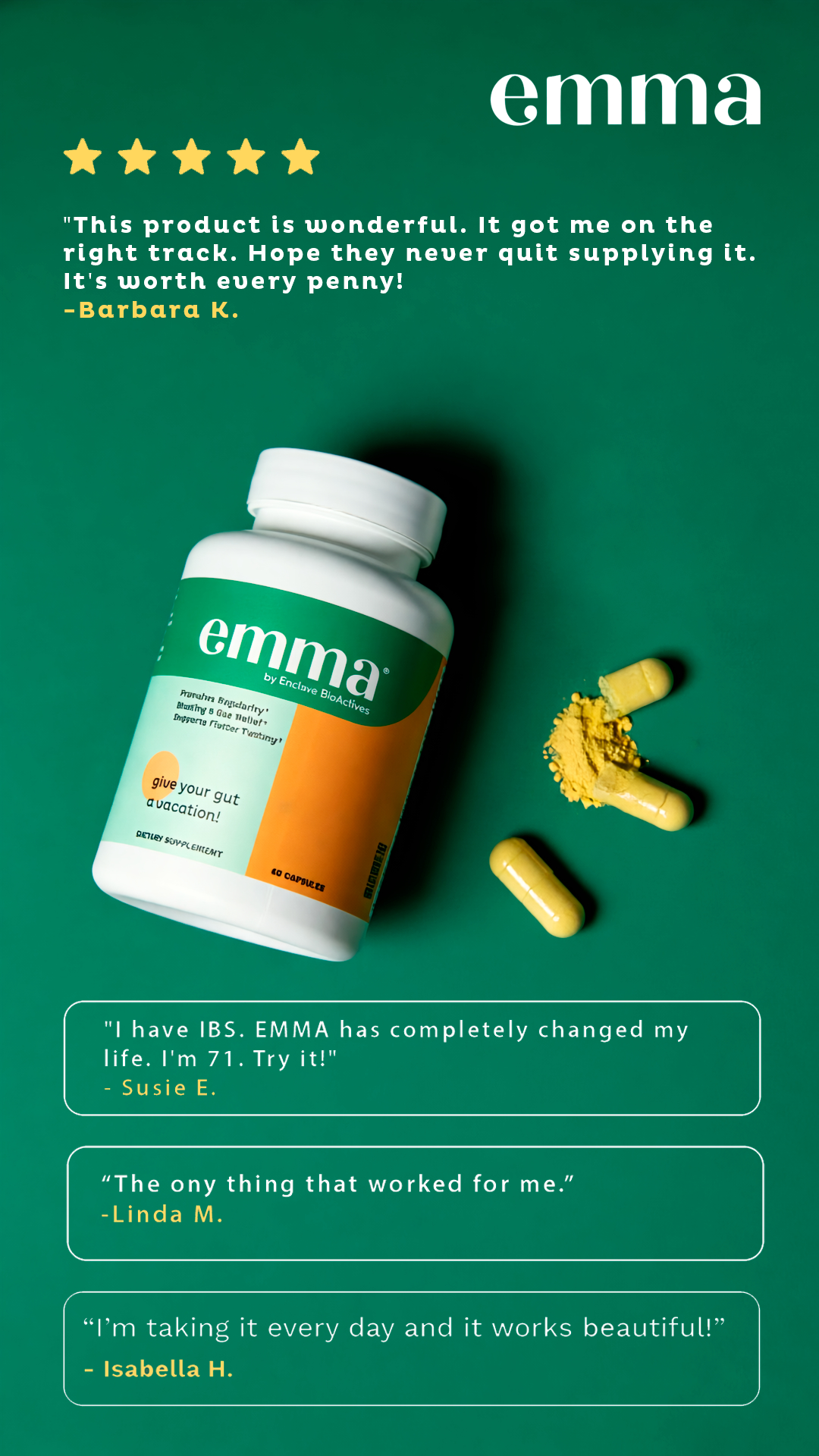 Emma Facebook ad