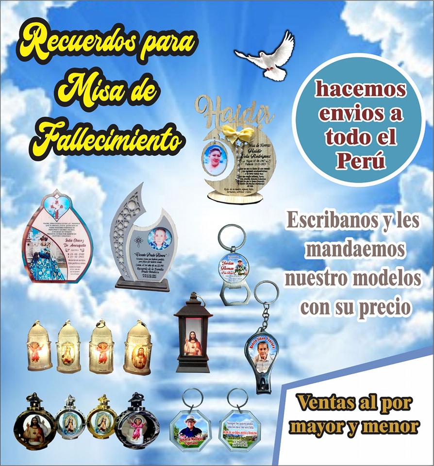 Recuerdos para baby shower c y d Facebook ad: RECUERDOS PARA MISA DE HONRAS