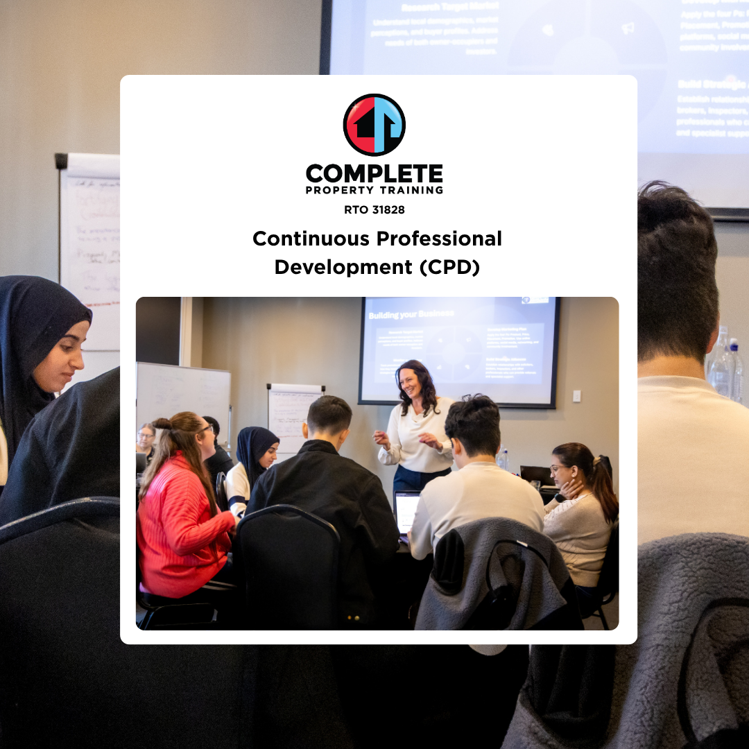 Complete Property Training RTO code 31828 Facebook ad