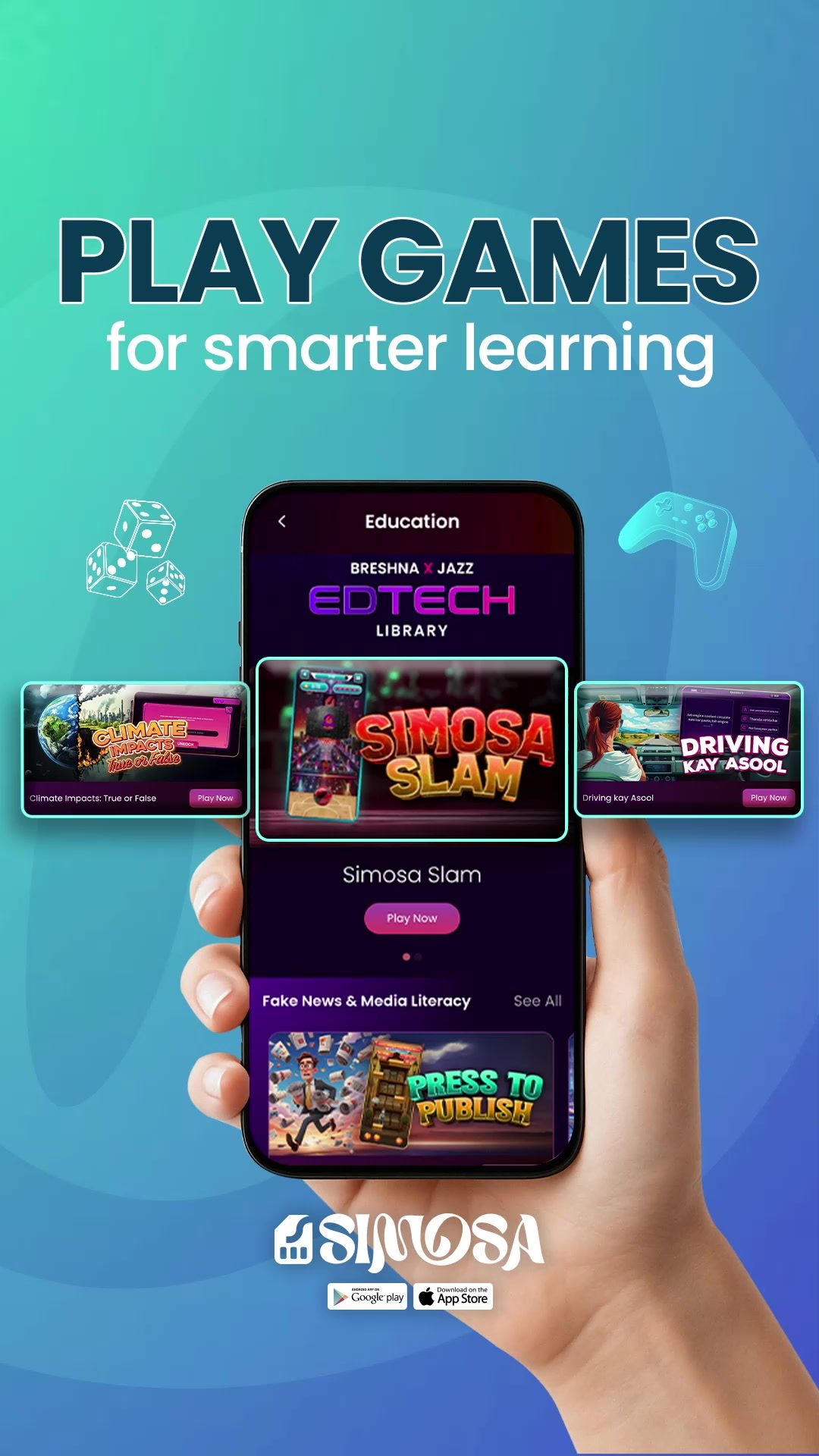 Simosa App Facebook ad