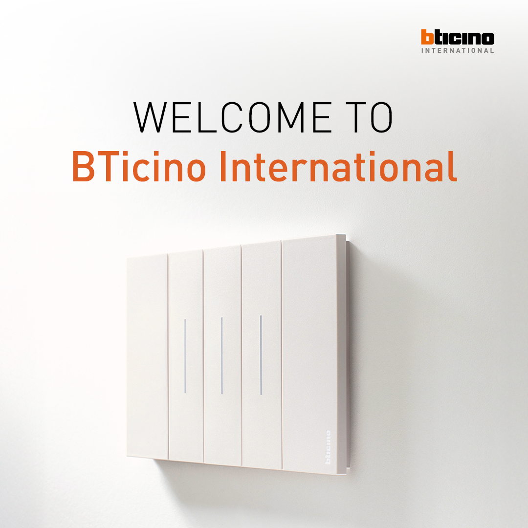 BTicino Facebook ad: Discover the everyday touch of smart design.