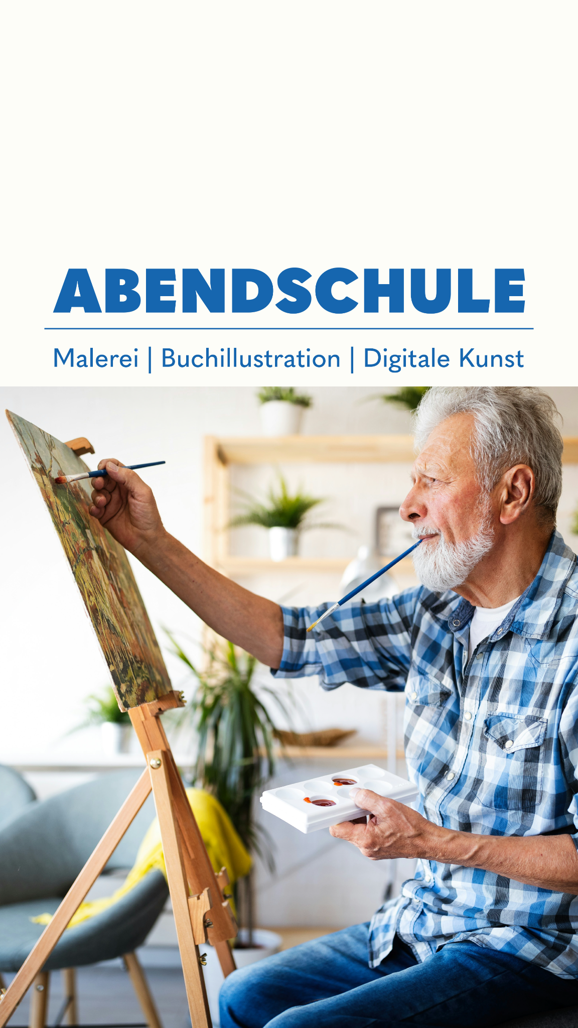 Kunstschule Berlin Facebook ad