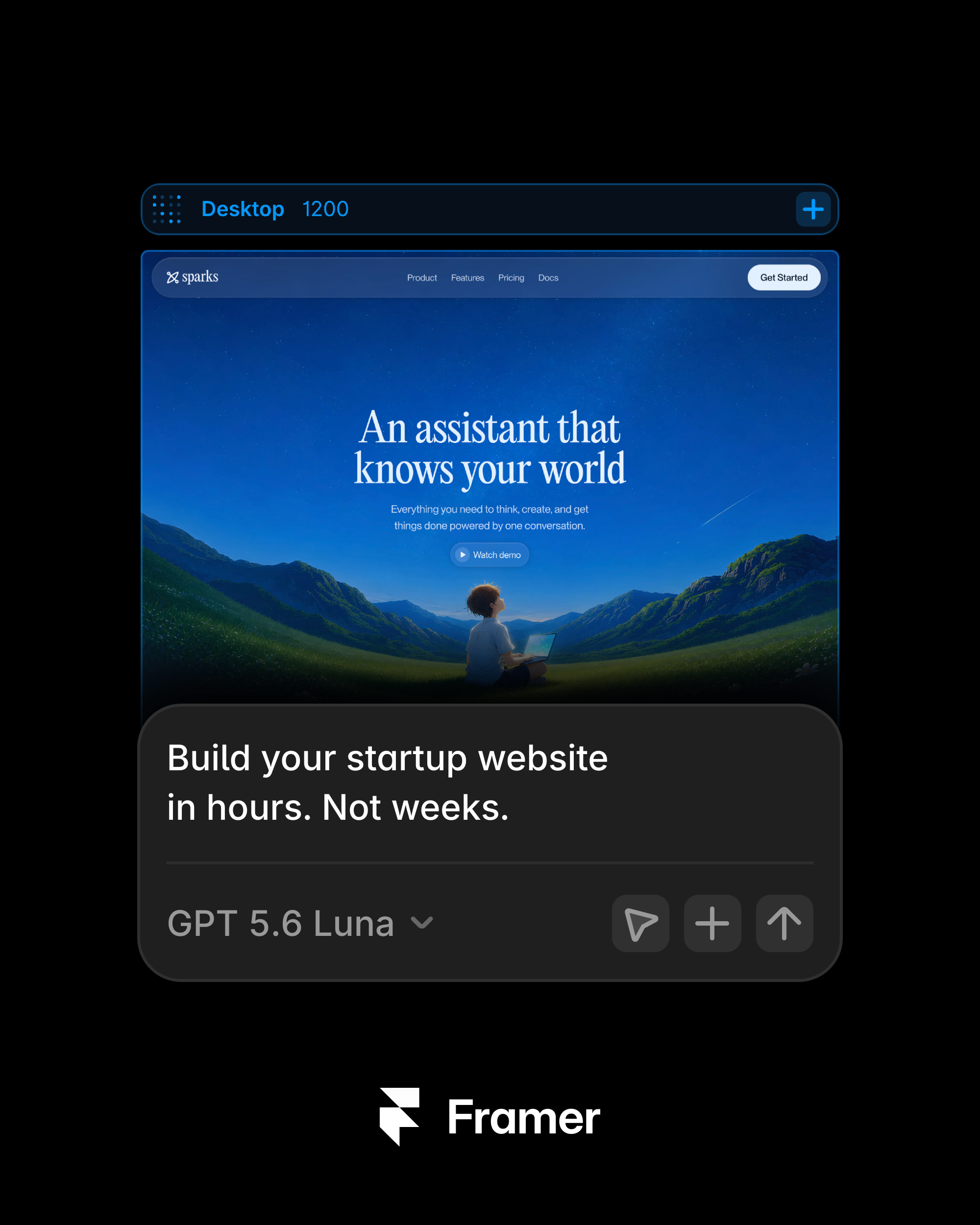 Framer Facebook ad