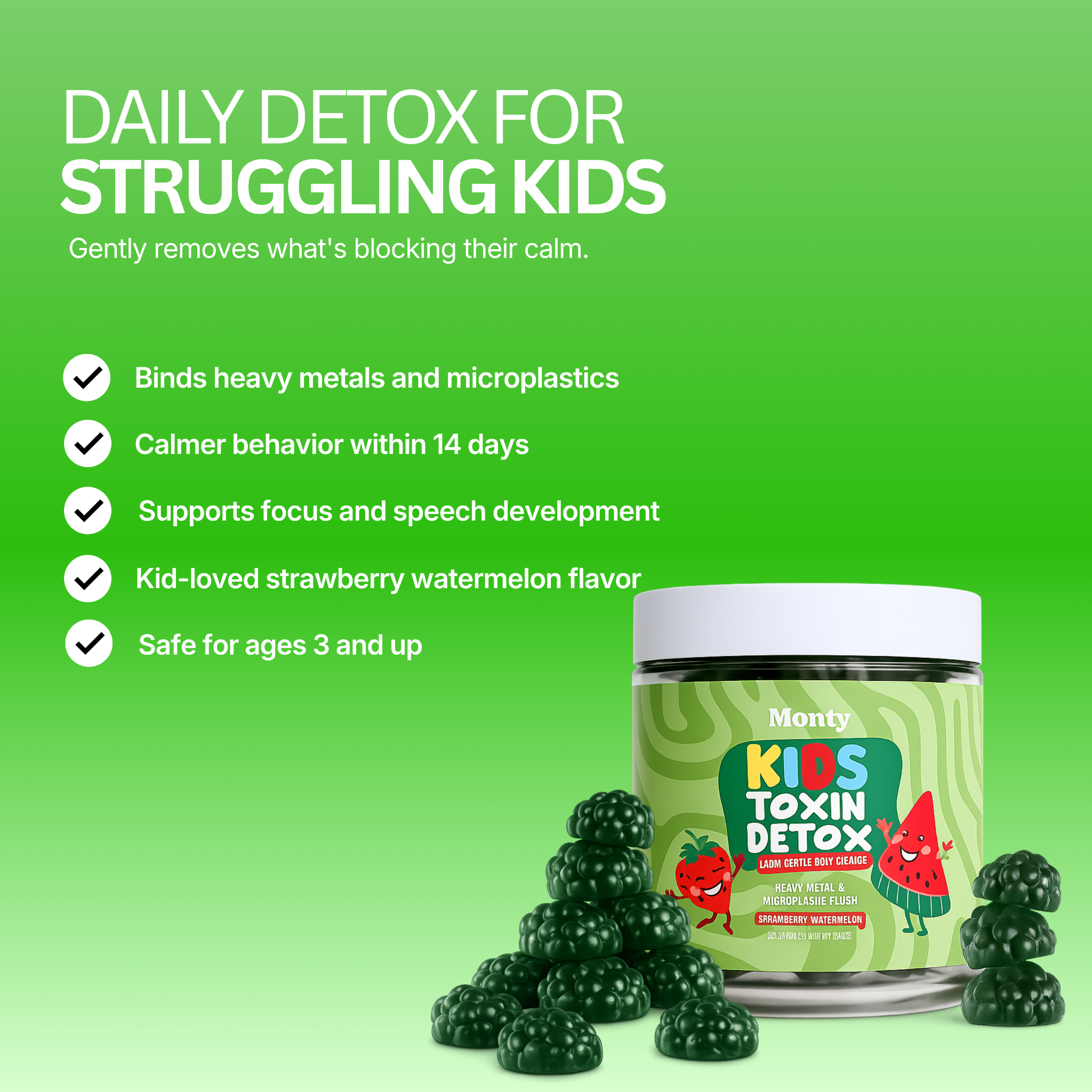 Monty Supplements Facebook ad: We spent thousands in therapies and none of them did what…