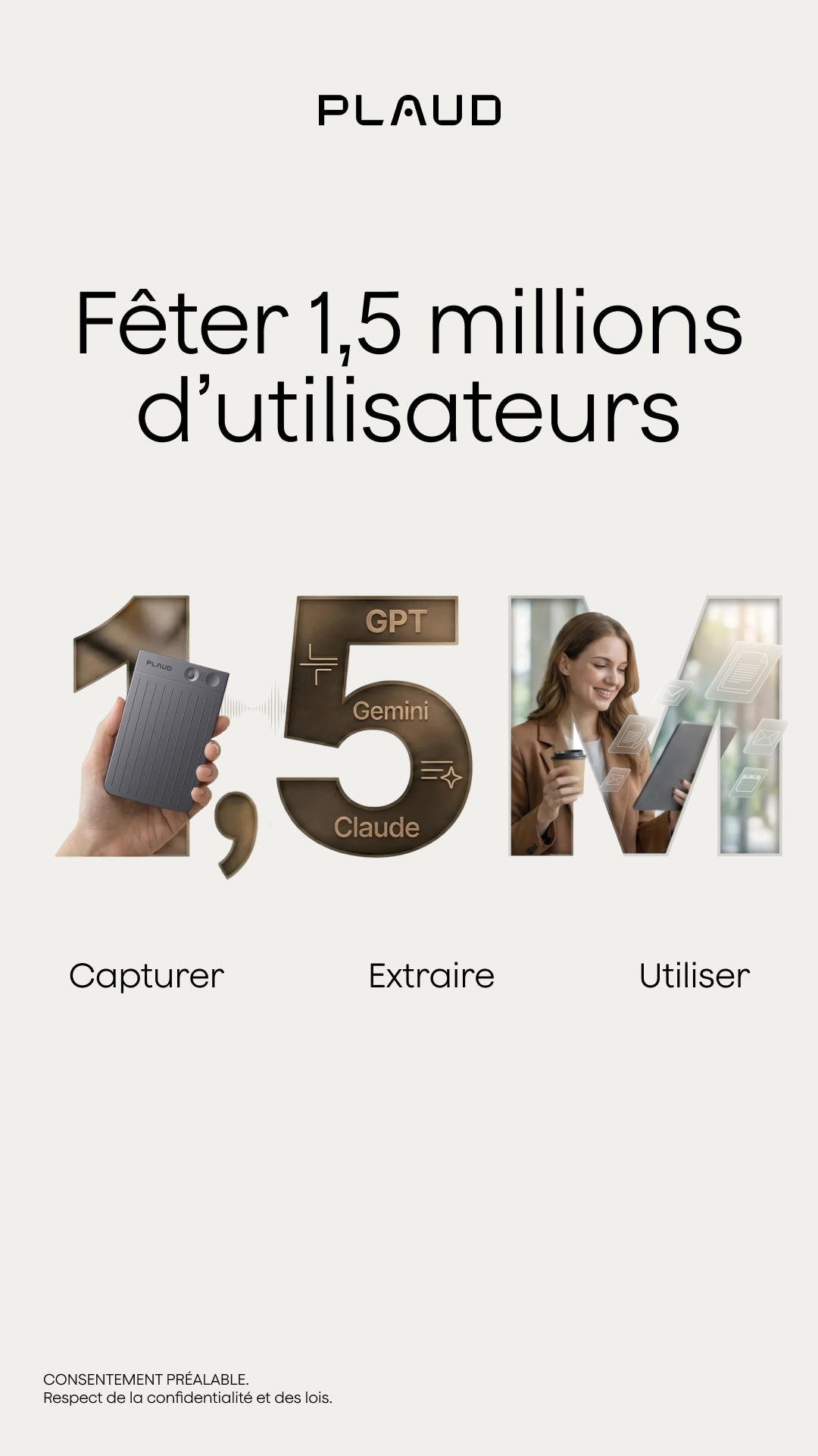 Plaud Facebook ad