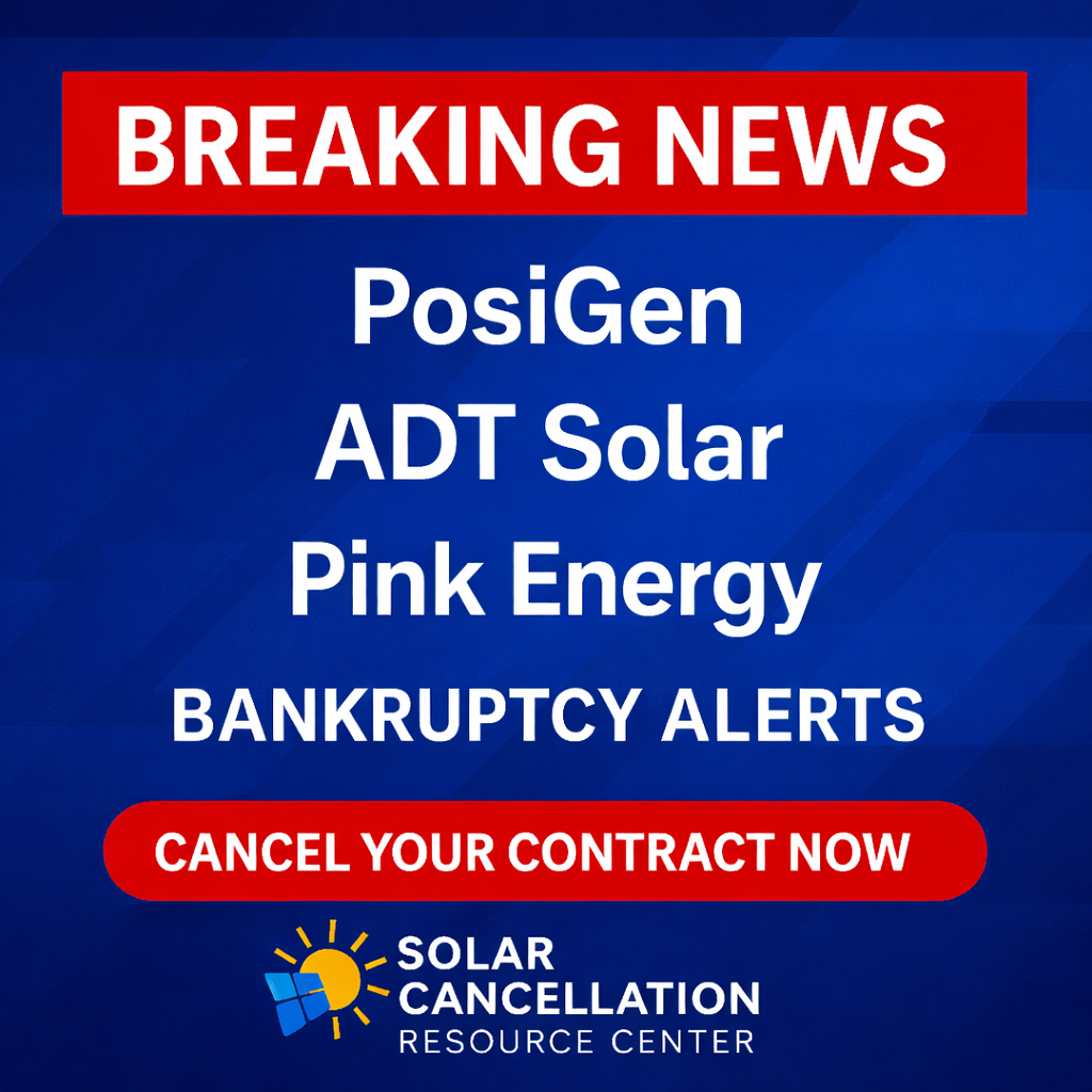 Solar Cancellation Resource Center Facebook ad