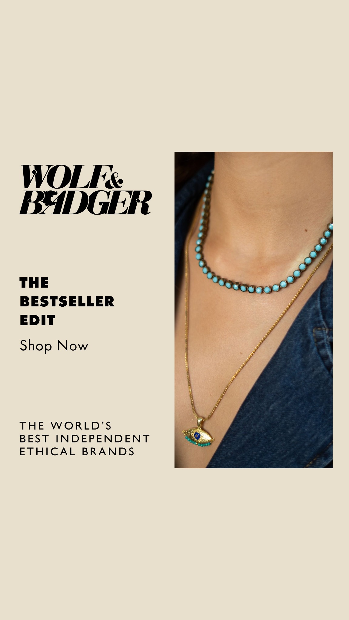 Wolf & Badger Facebook ad