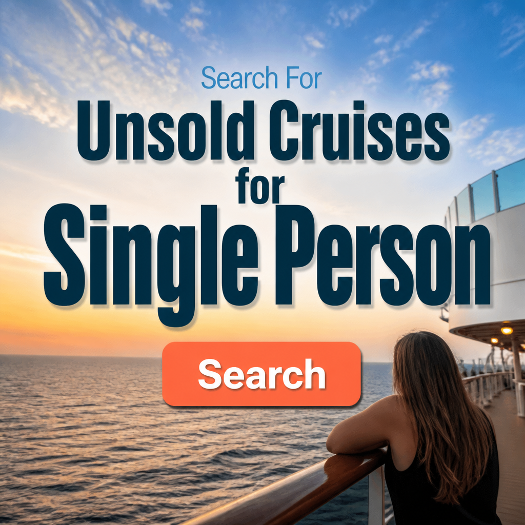 Ileana Facebook ad: Search for Unsold Cruises for Single Person